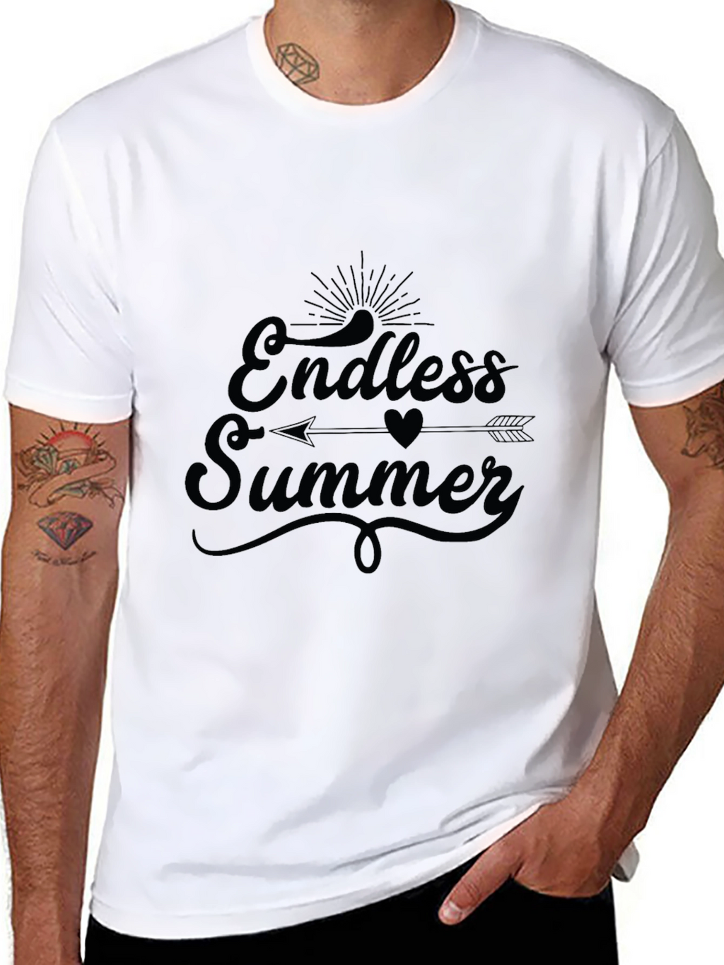Endless Summer Graphic Tee - Black