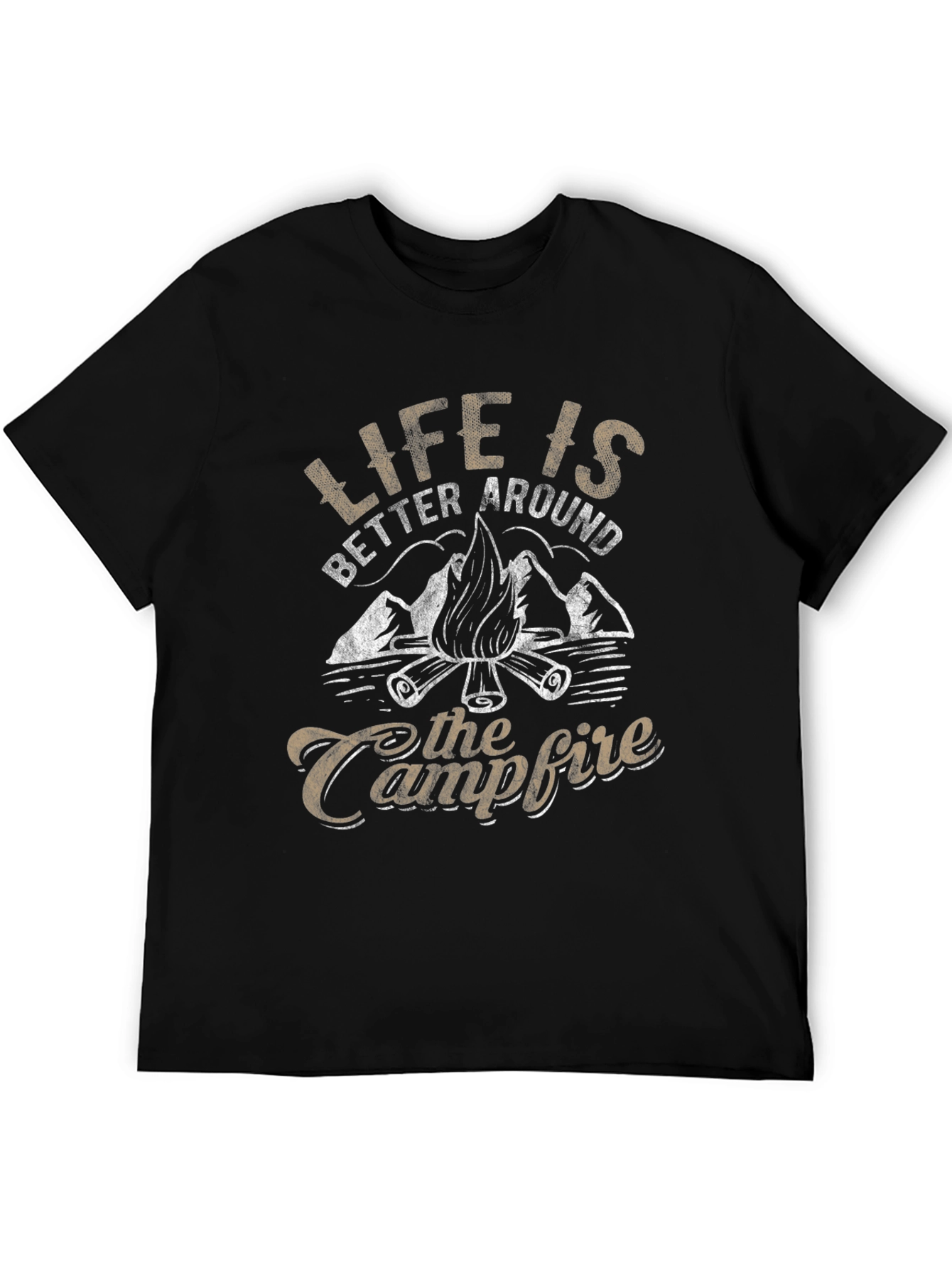 Life is Better Around the Campfire Graphic T-Shirt