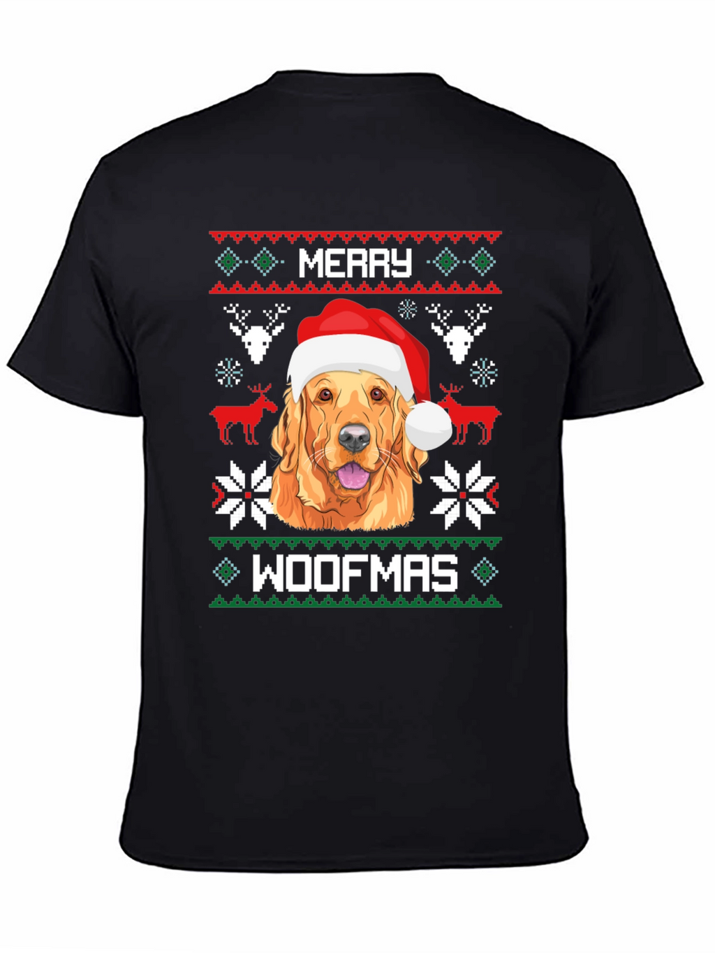 Merry Woofmas Dog Christmas T-Shirt