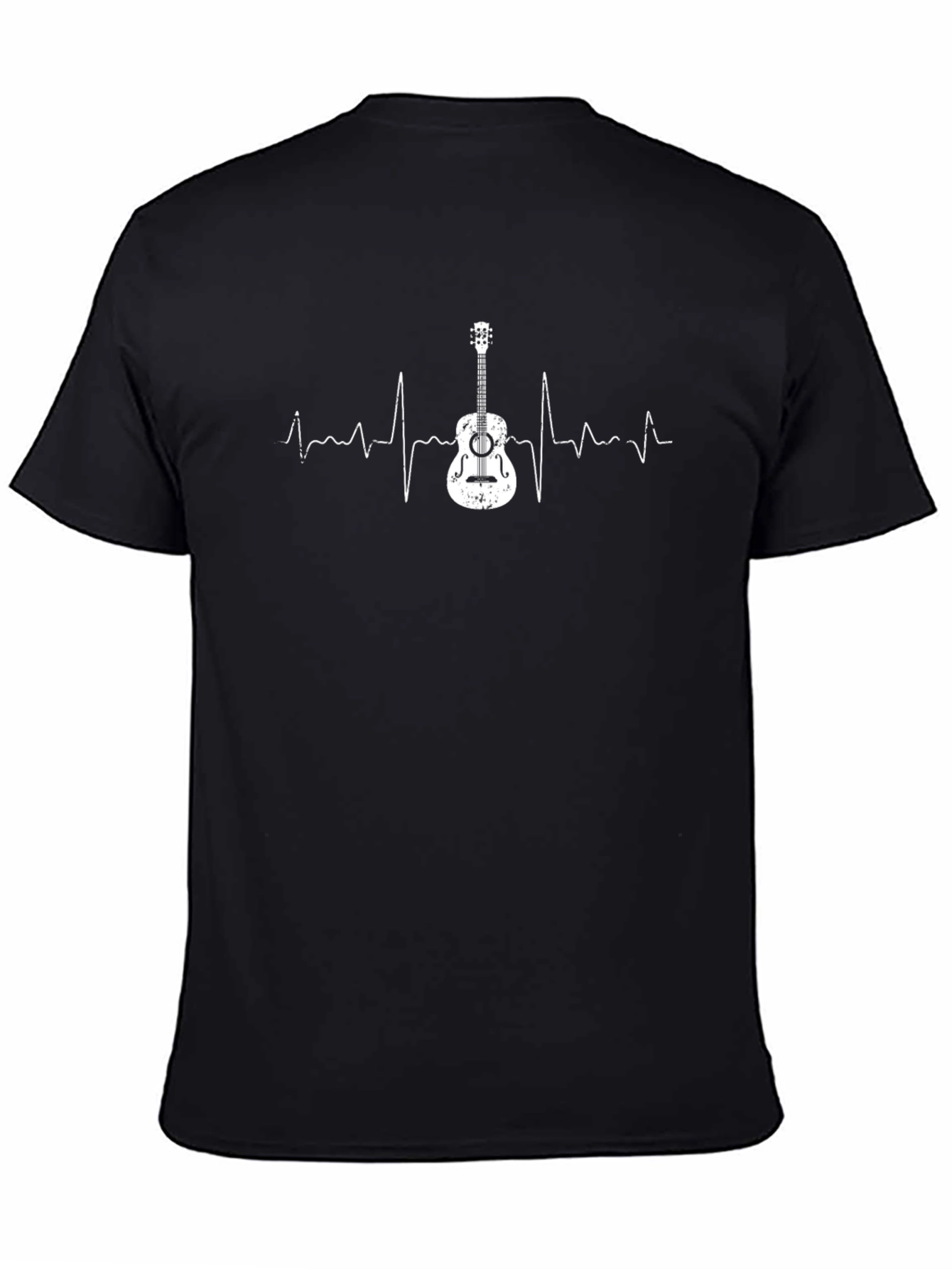 Guitar Heartbeat T-Shirt - Music Lover Tee
