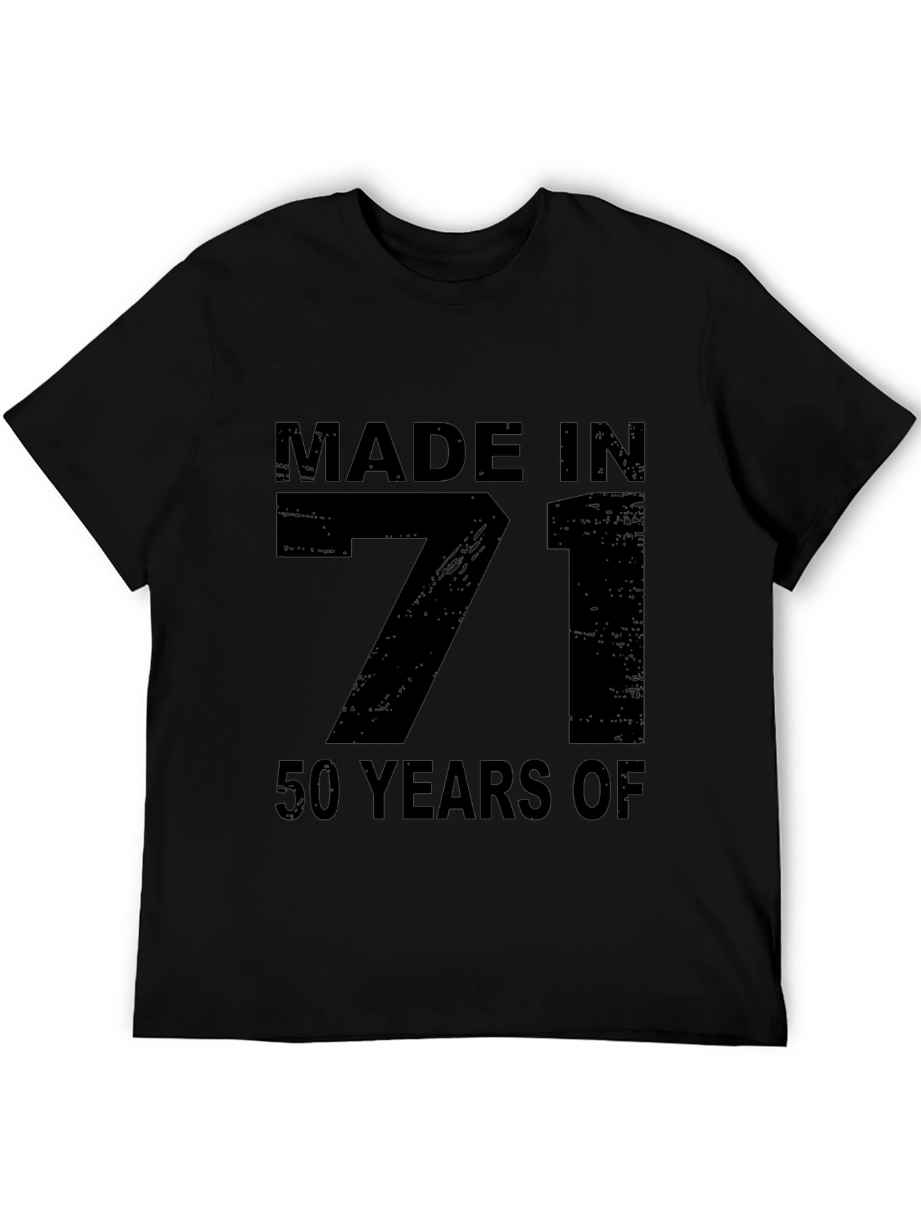 Made in 71 T-Shirt - 50th Birthday Gift Tee