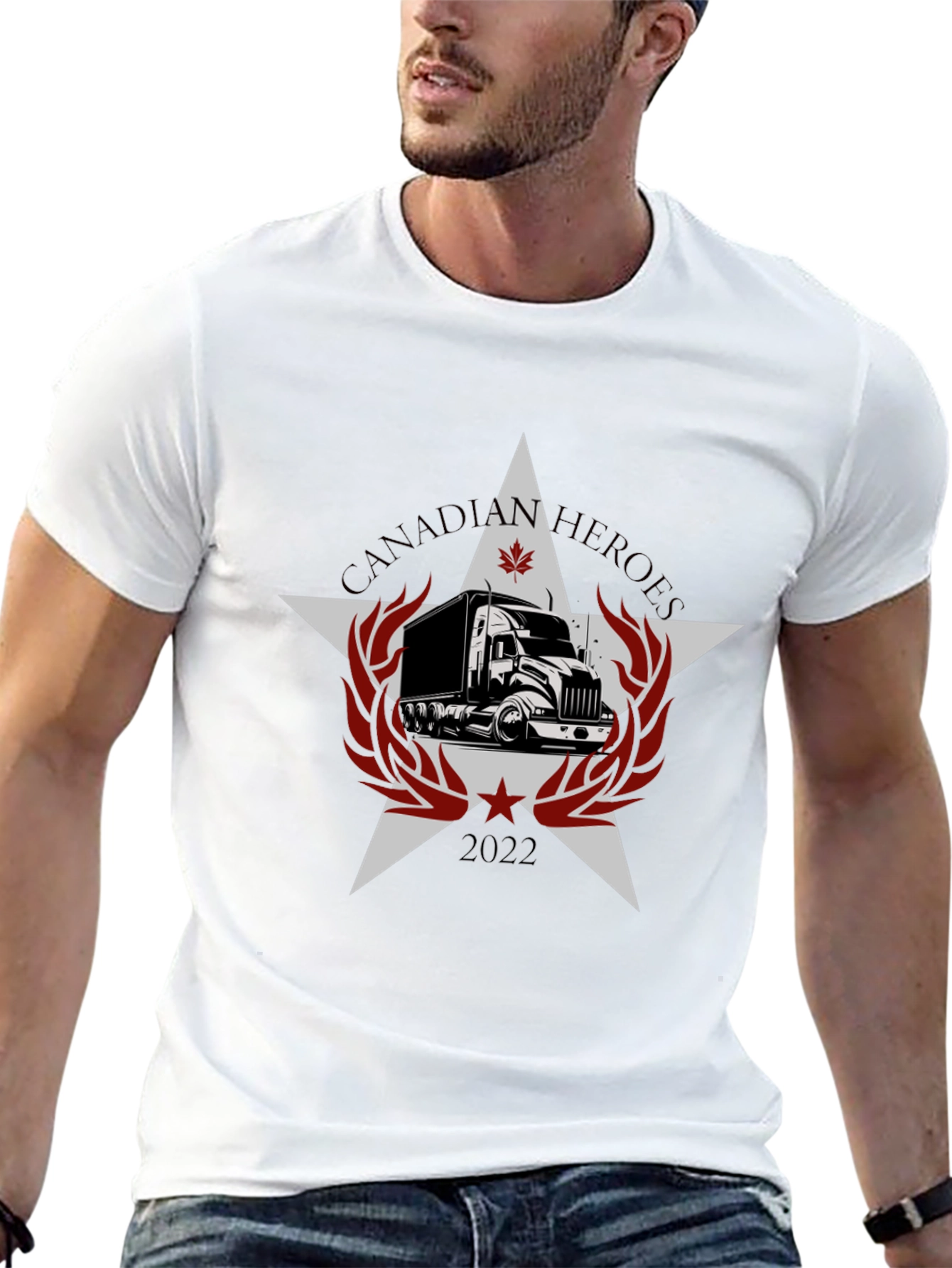 Canadian Heroes 2022 Graphic T-Shirt