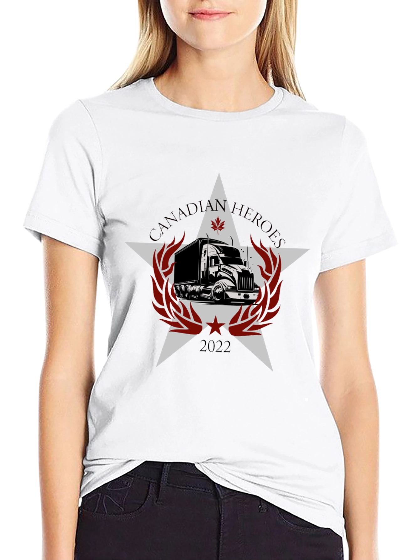 Canadian Heroes 2022 Graphic T-Shirt
