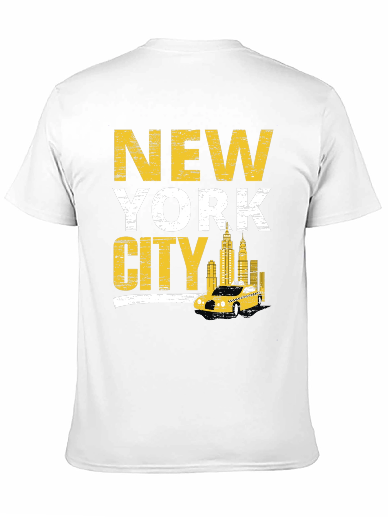 New York City Taxi Graphic T-Shirt