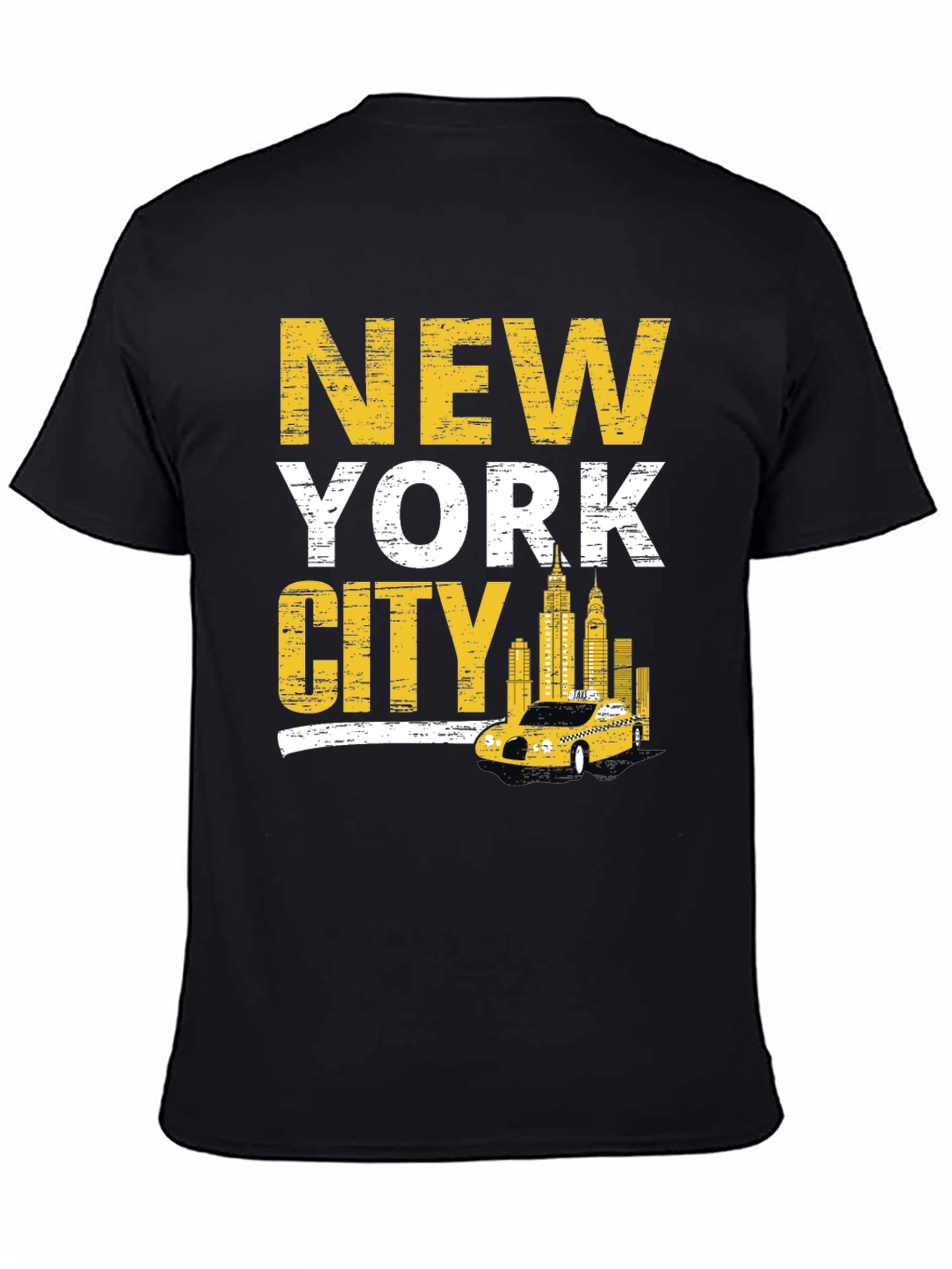 New York City Taxi Graphic T-Shirt