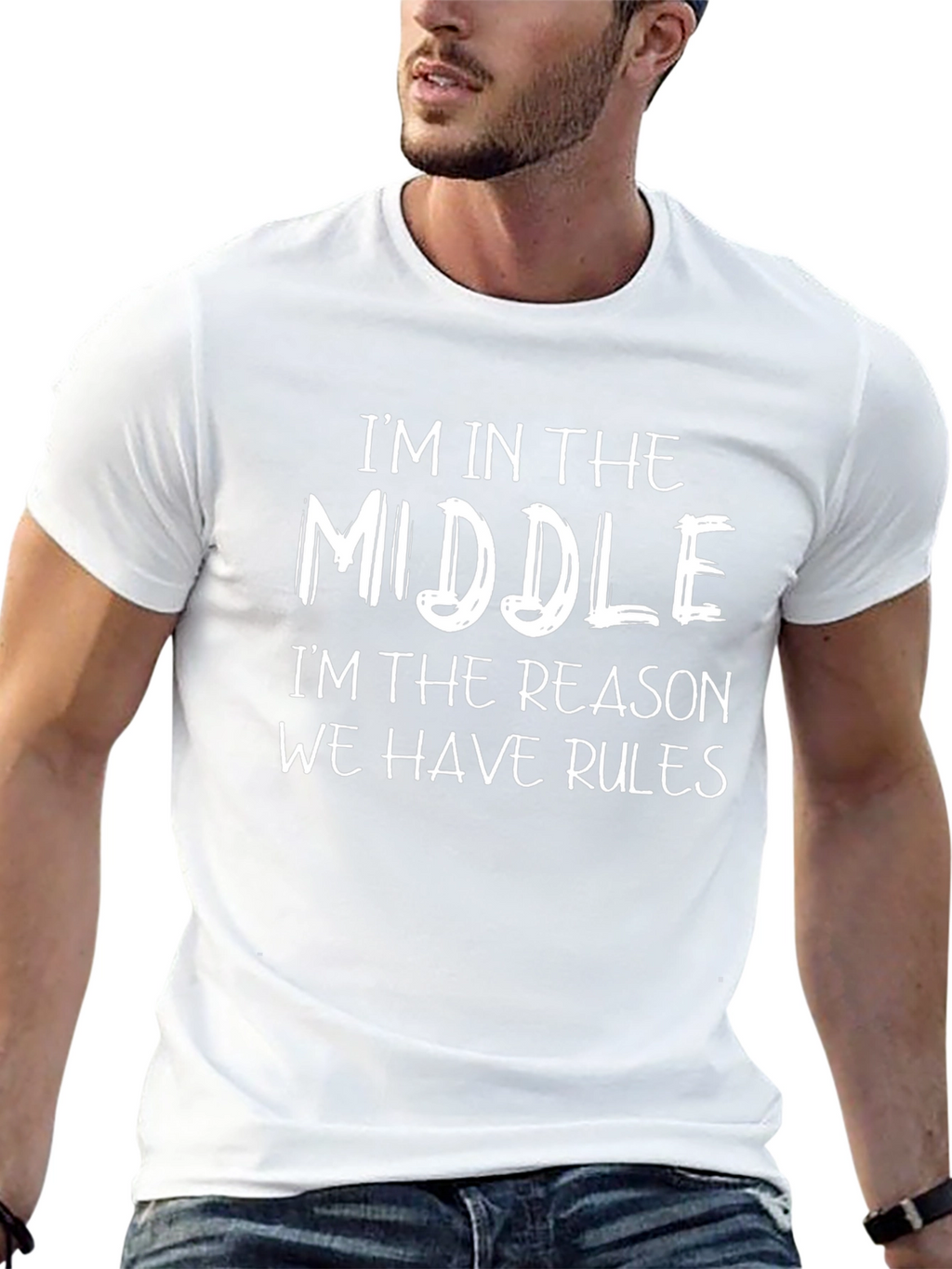 Middle Child Humor T-Shirt