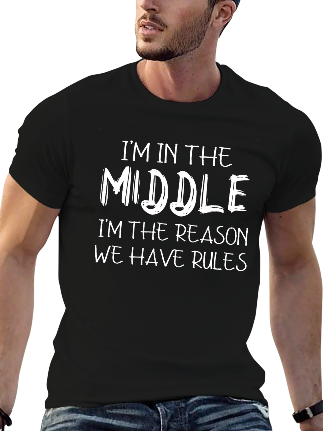 Middle Child Humor T-Shirt