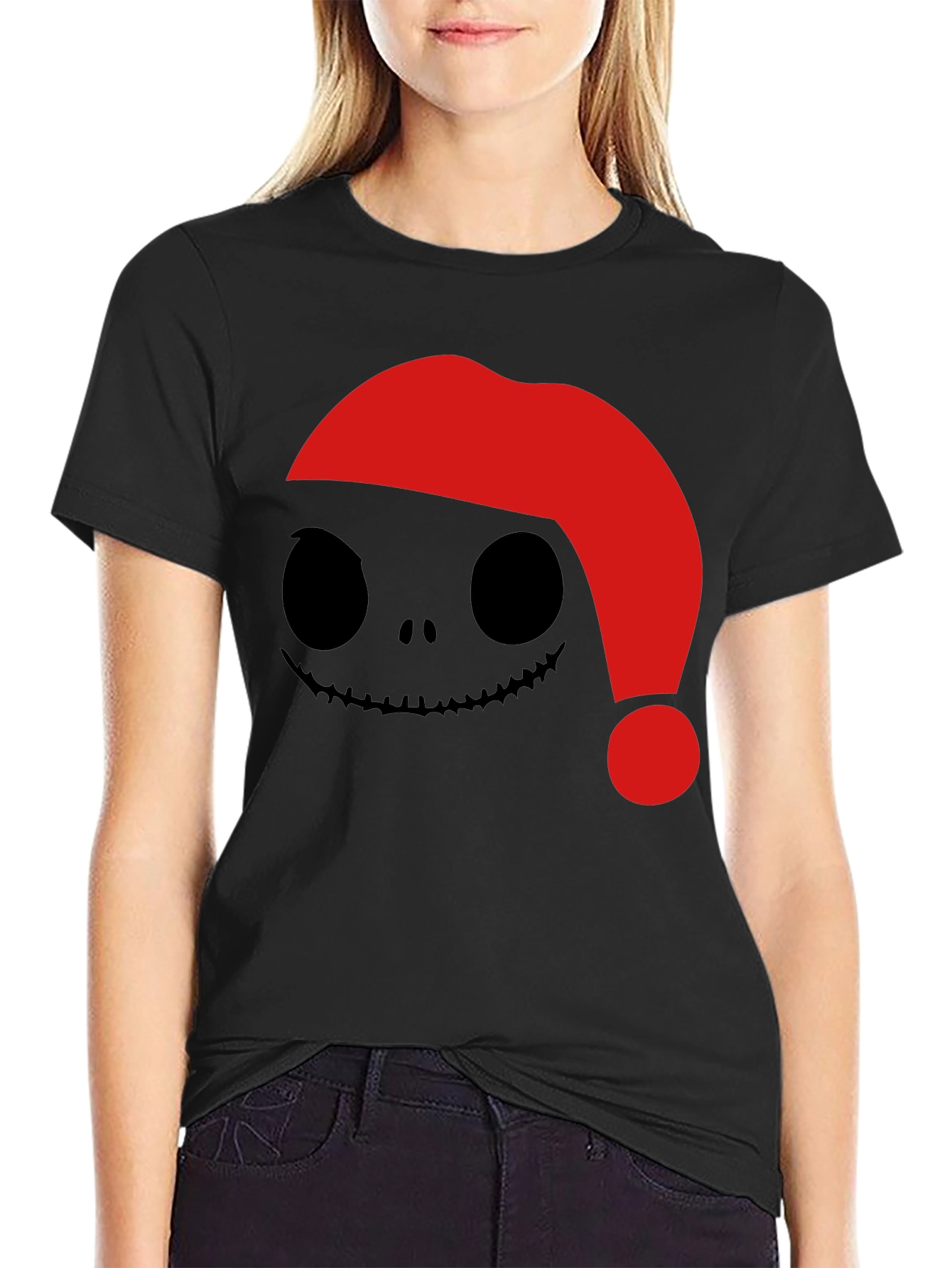 Jack Santa T-Shirt - Nightmare Before Christmas Holiday Tee