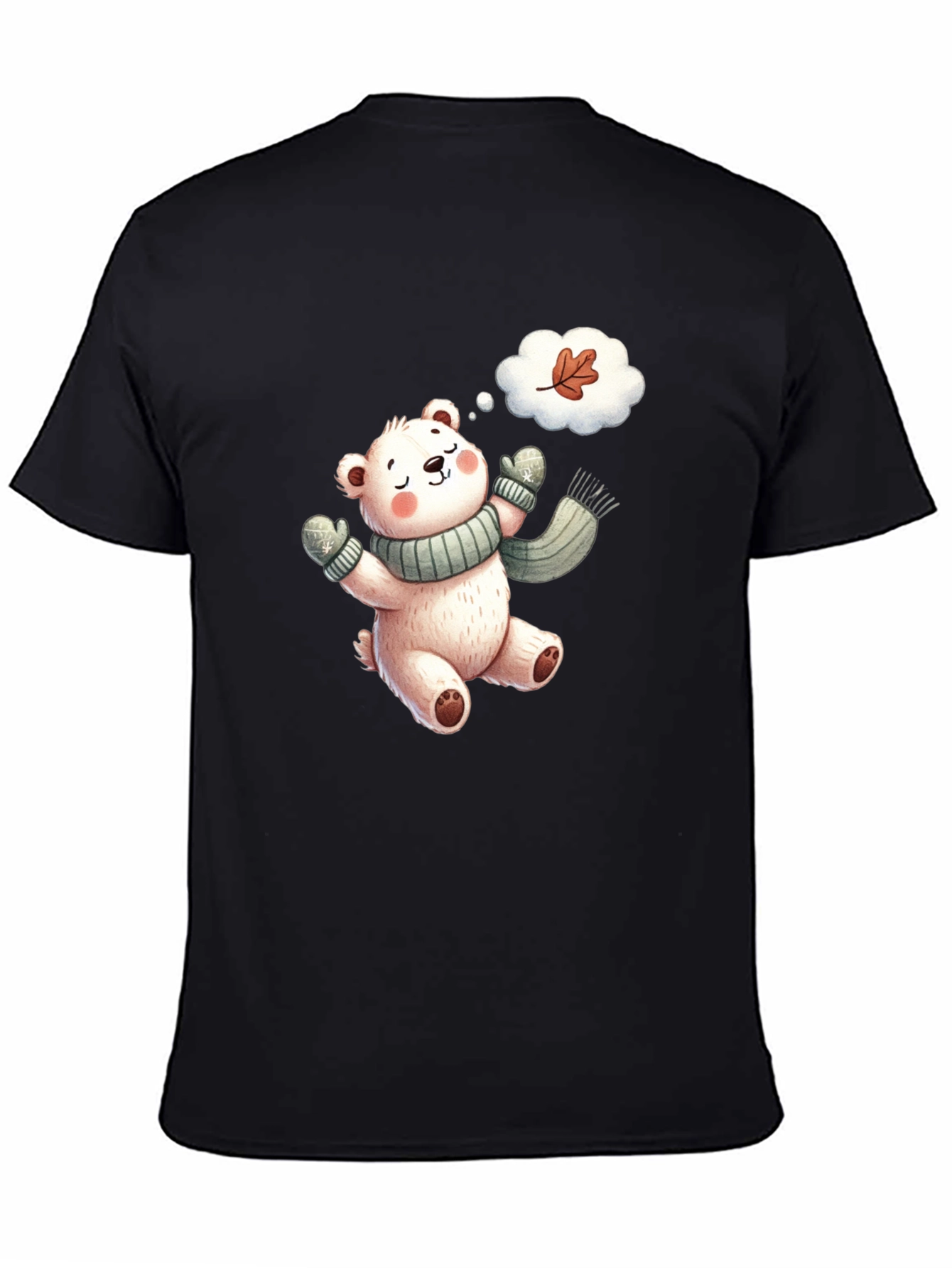Cute Bear Autumn T-Shirt