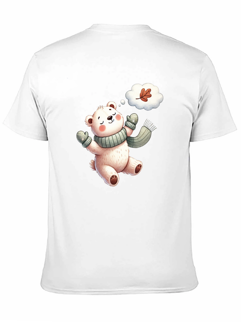 Cute Bear Autumn T-Shirt