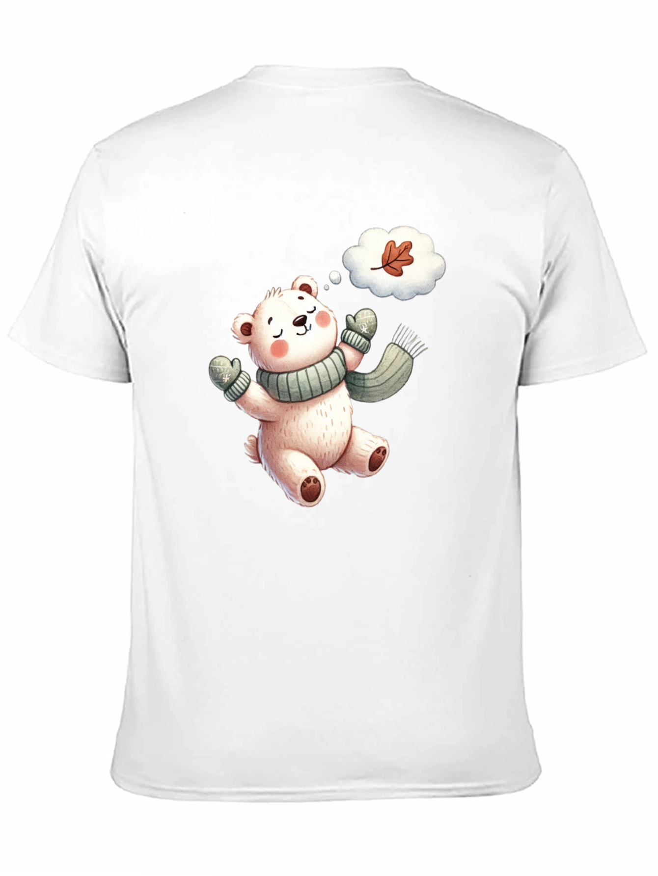 Cute Bear Autumn T-Shirt