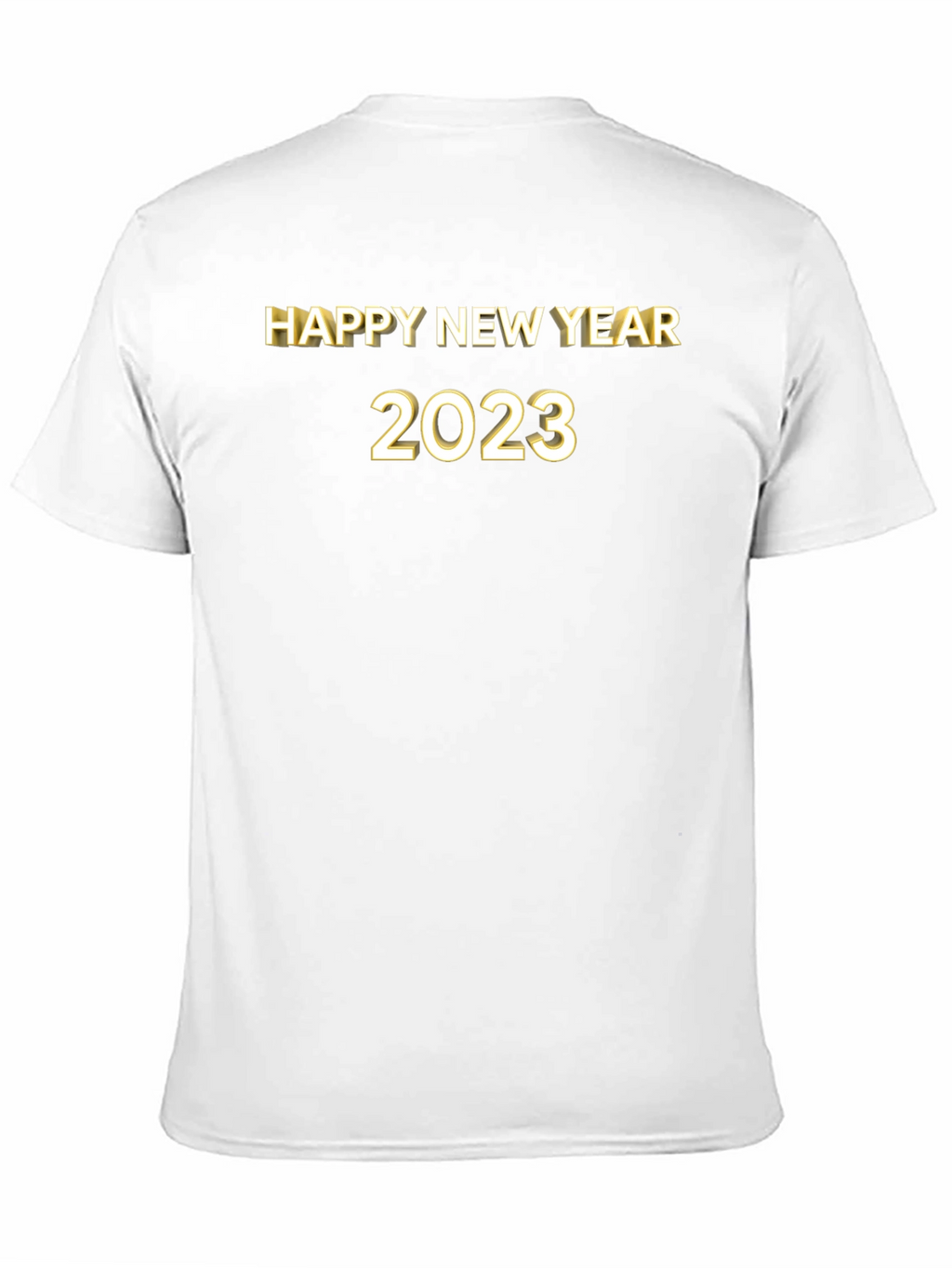 Happy New Year 2023 Black T-Shirt