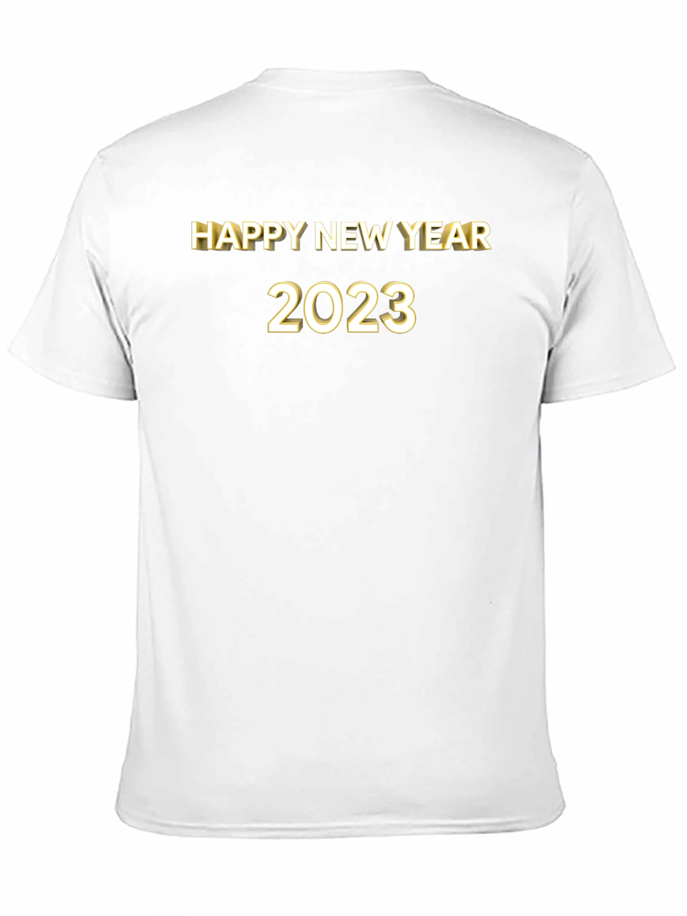Happy New Year 2023 Black T-Shirt