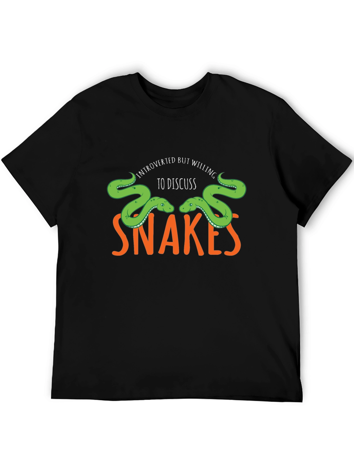 Introverted But Willing To Discuss Snakes T-Shirt