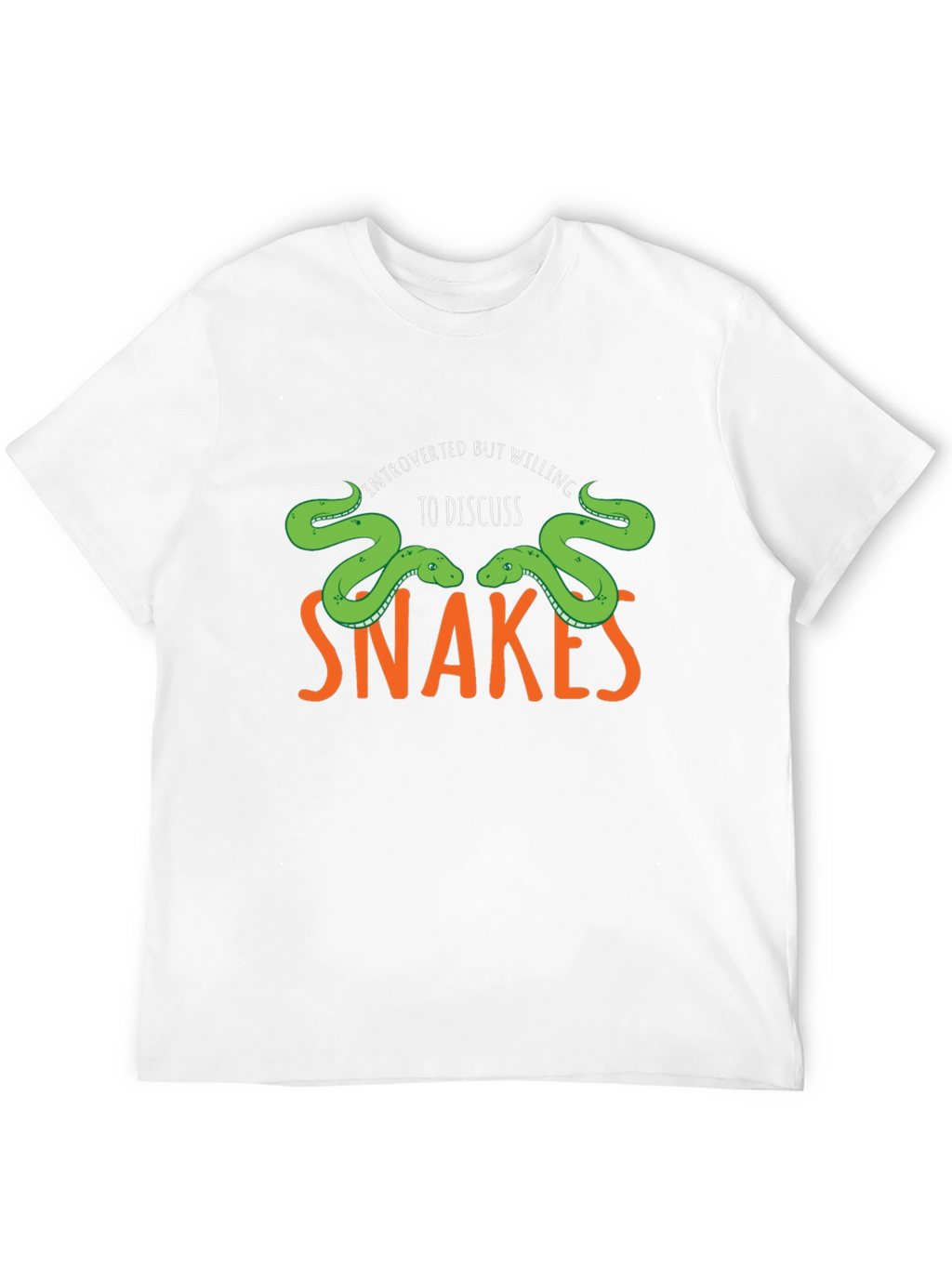 Introverted But Willing To Discuss Snakes T-Shirt