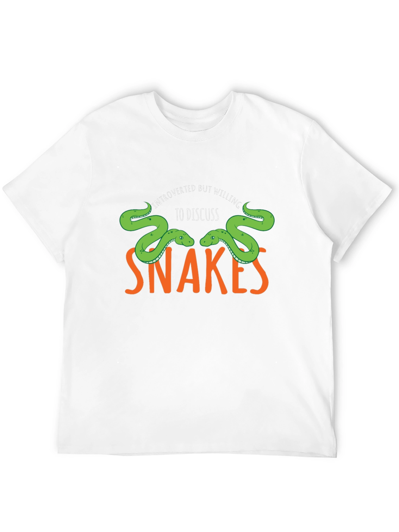 Introverted But Willing To Discuss Snakes T-Shirt