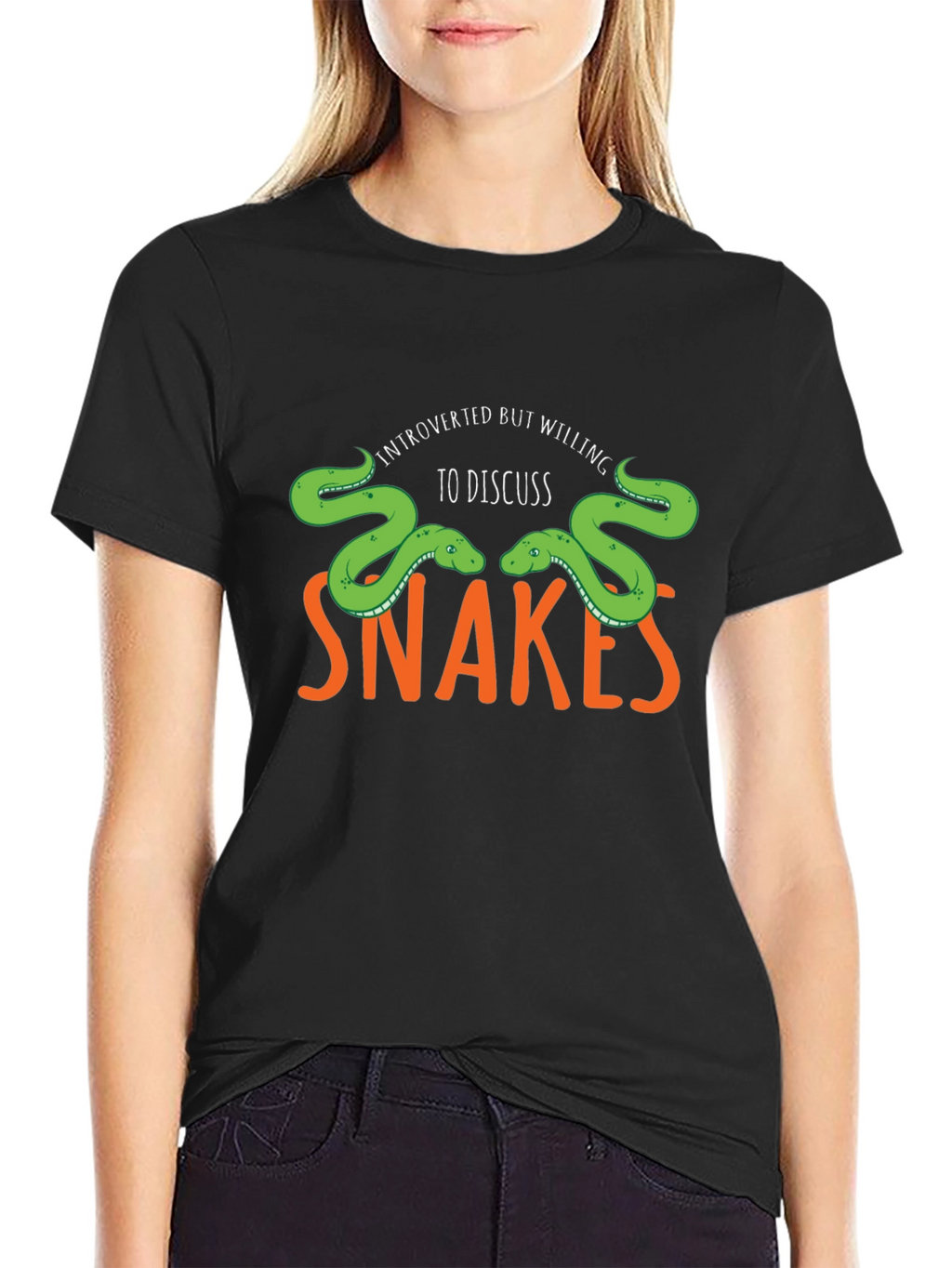 Introverted But Willing To Discuss Snakes T-Shirt