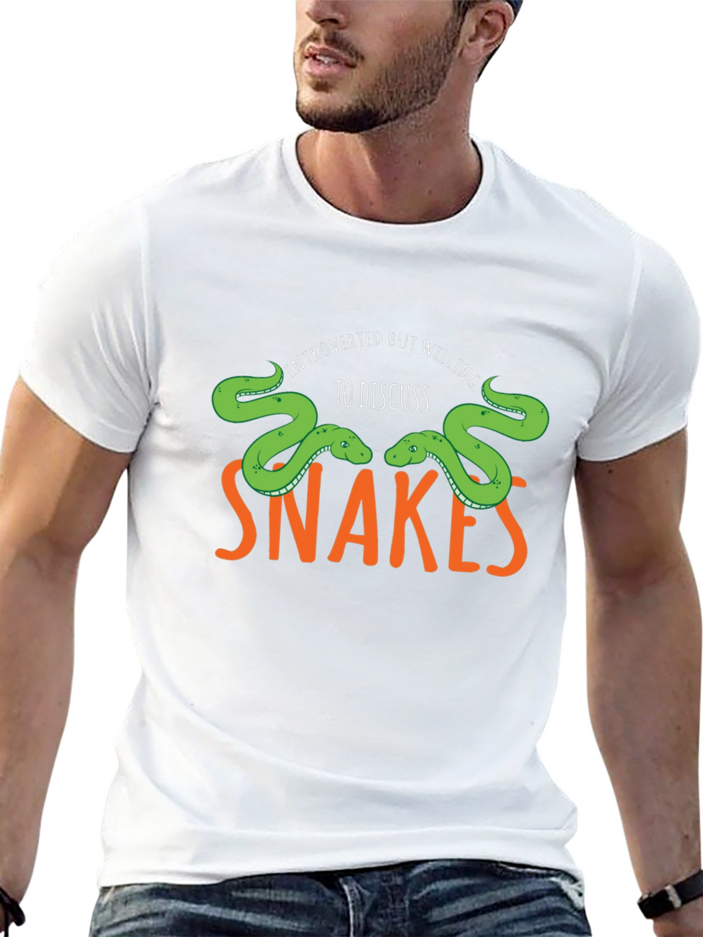 Introverted But Willing To Discuss Snakes T-Shirt