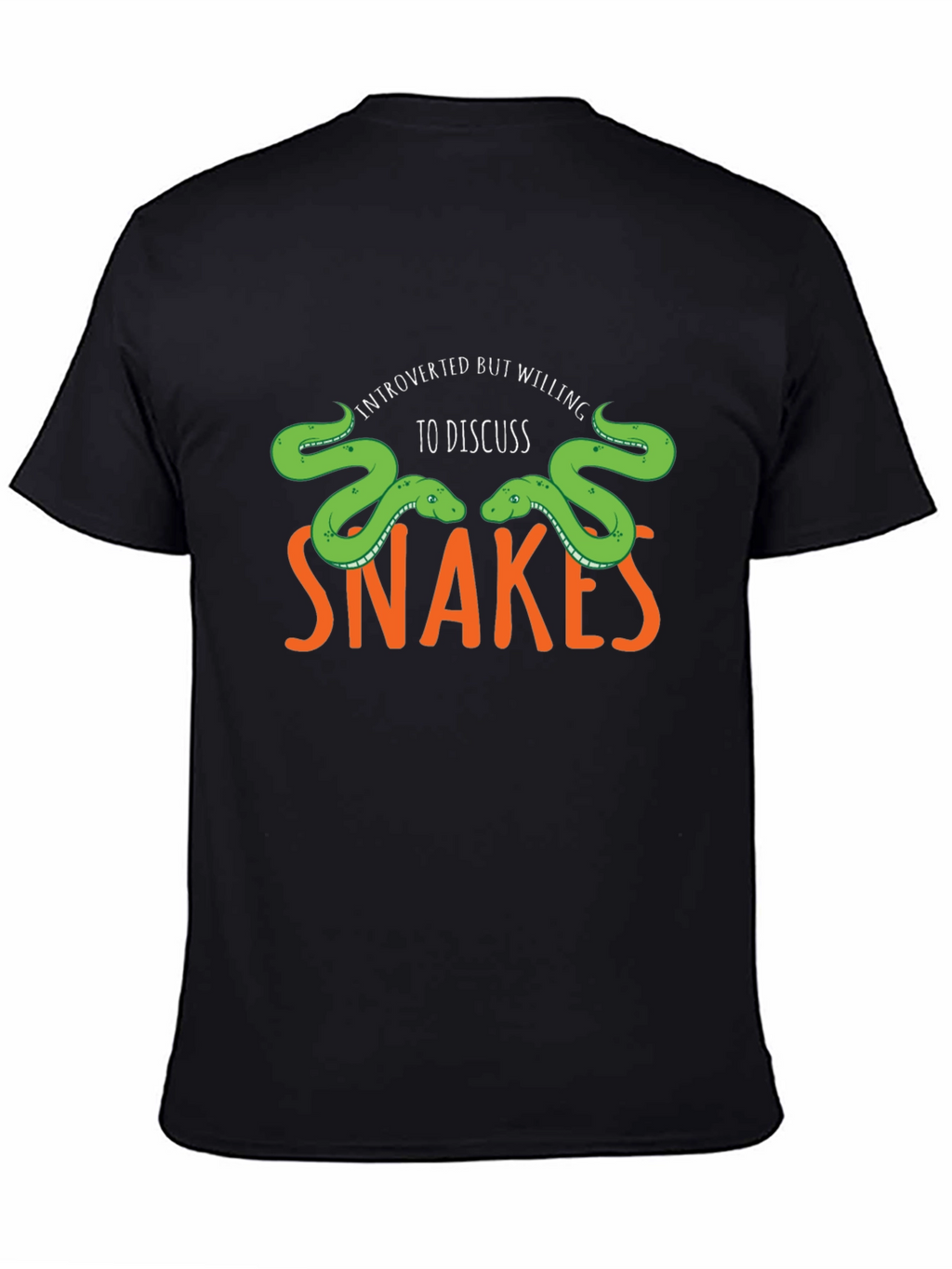 Introverted But Willing To Discuss Snakes T-Shirt