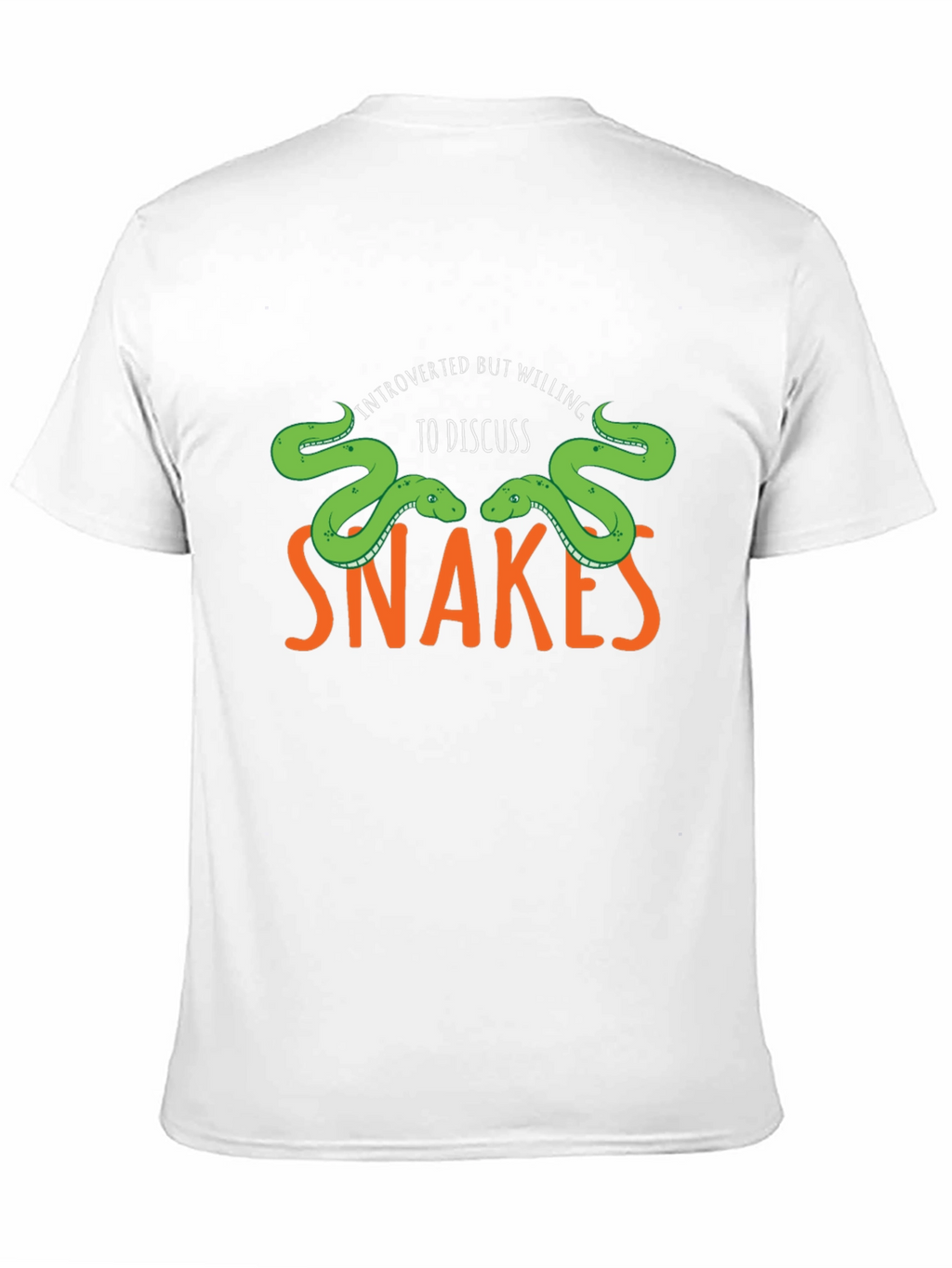 Introverted But Willing To Discuss Snakes T-Shirt