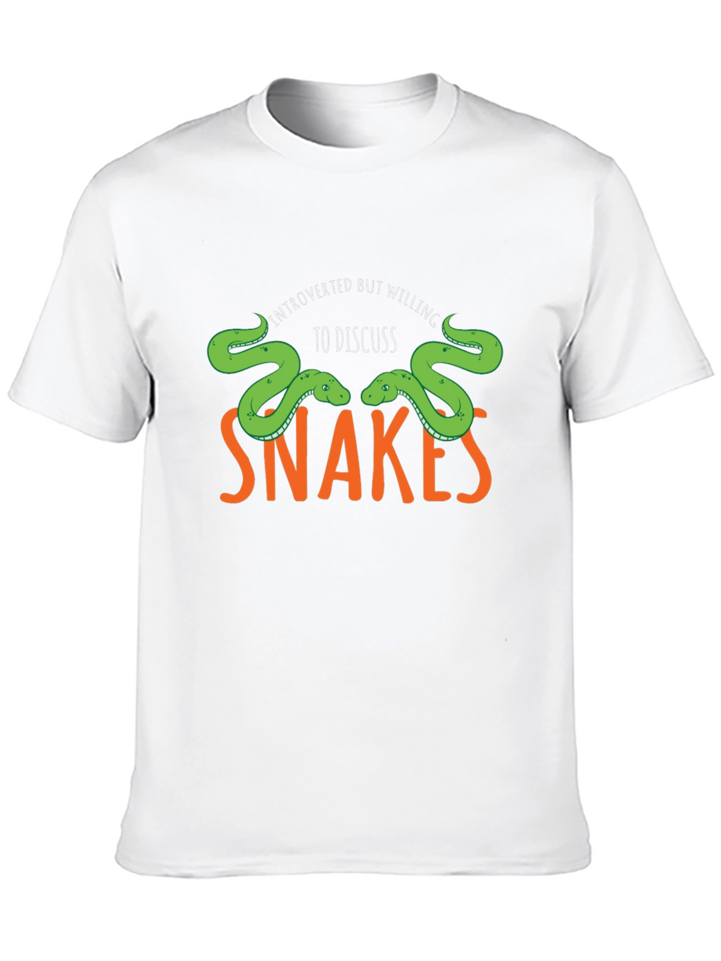 Introverted But Willing To Discuss Snakes T-Shirt