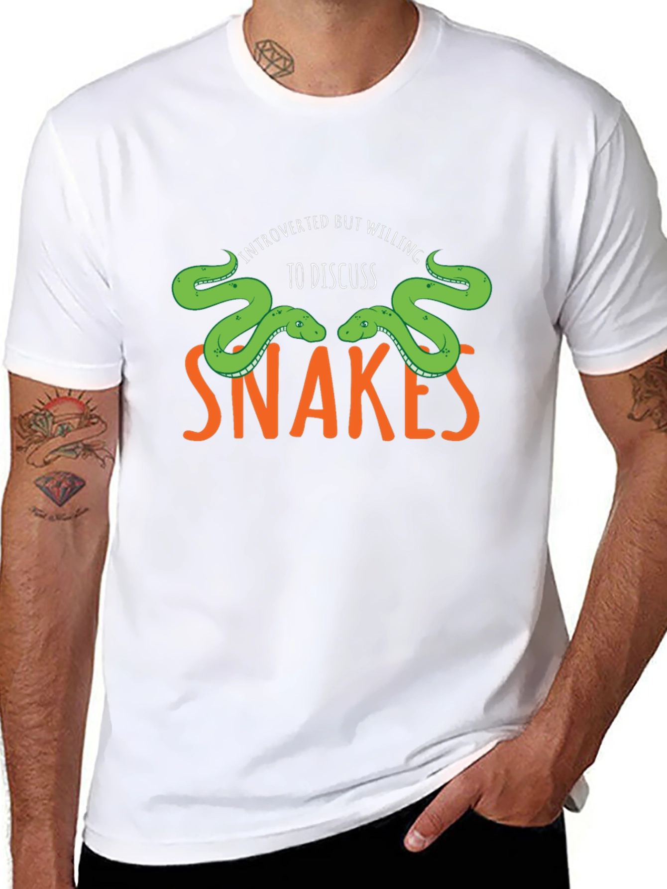 Introverted But Willing To Discuss Snakes T-Shirt