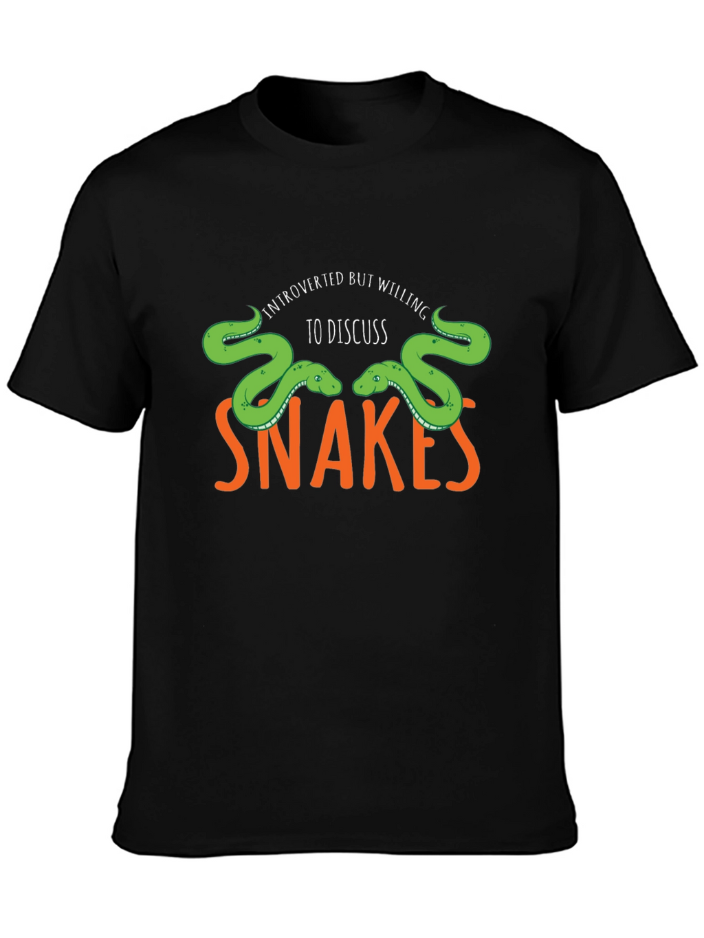 Introverted But Willing To Discuss Snakes T-Shirt