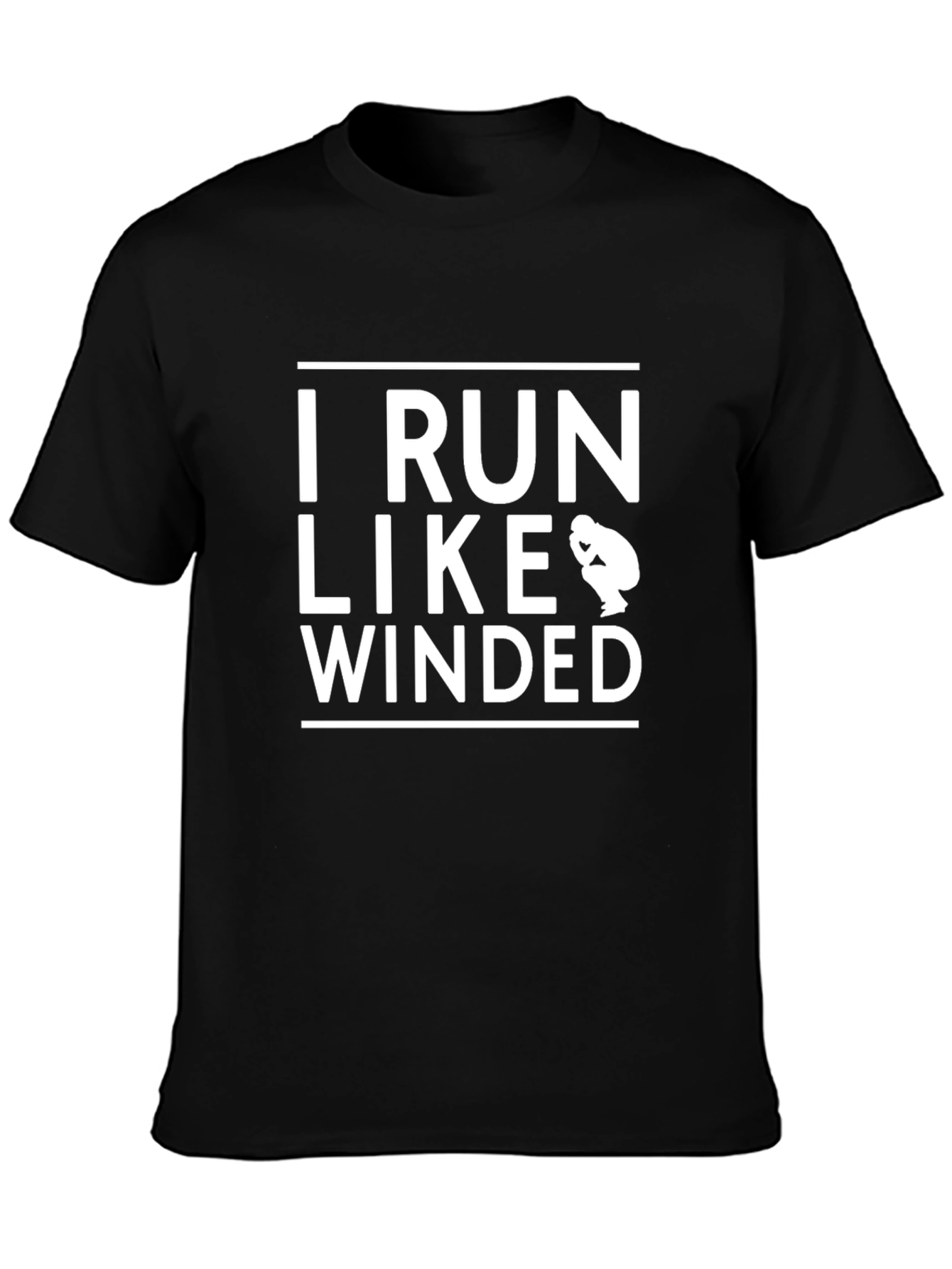 I Run Like Winded Graphic T-Shirt - Comfortable Fit
