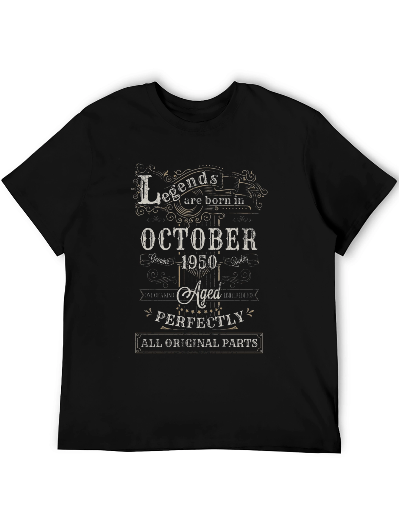 Legends Born in October 1950 T-Shirt