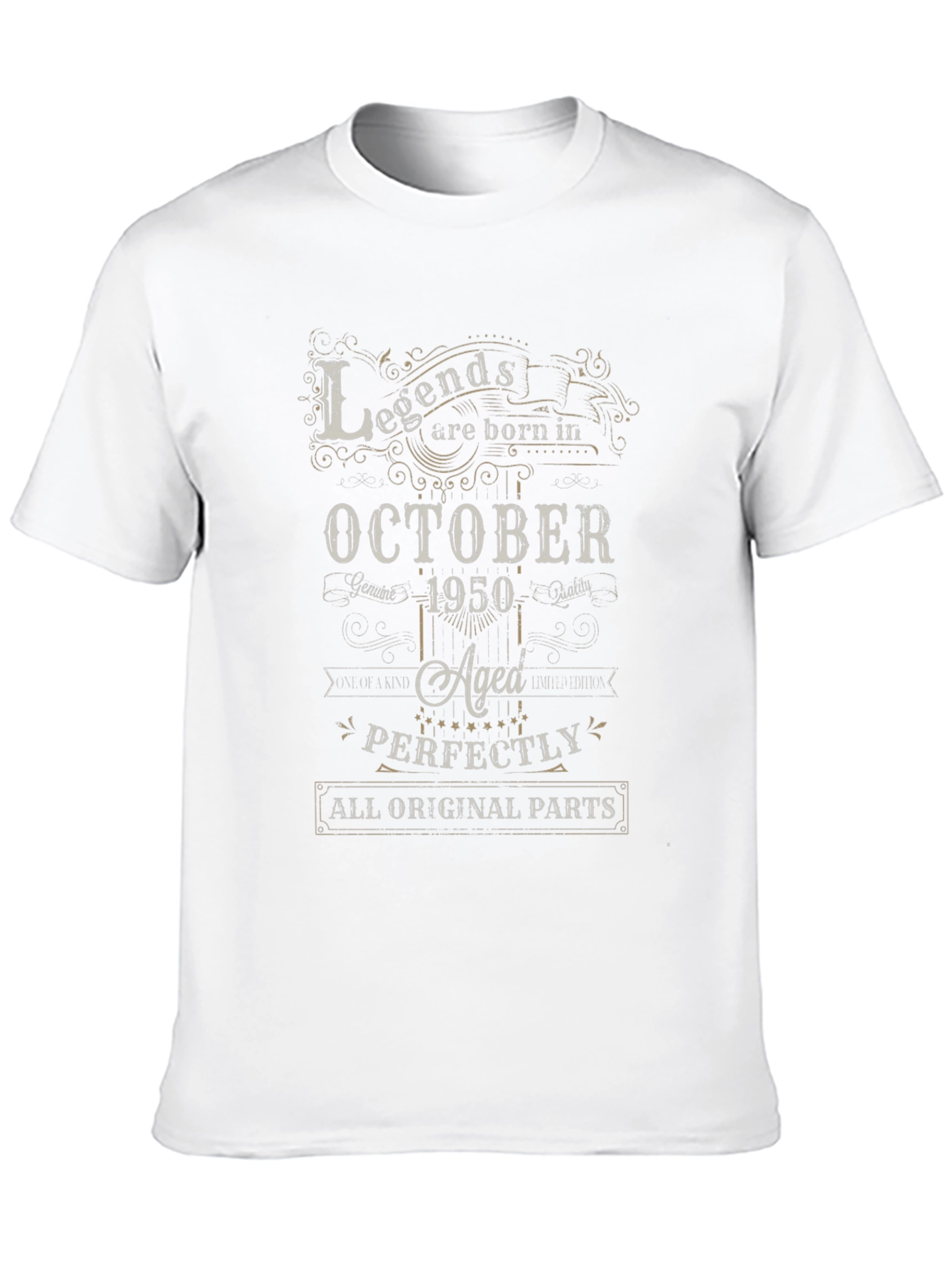 Legends Born in October 1950 T-Shirt