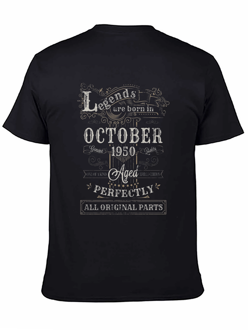 Legends Born in October 1950 T-Shirt