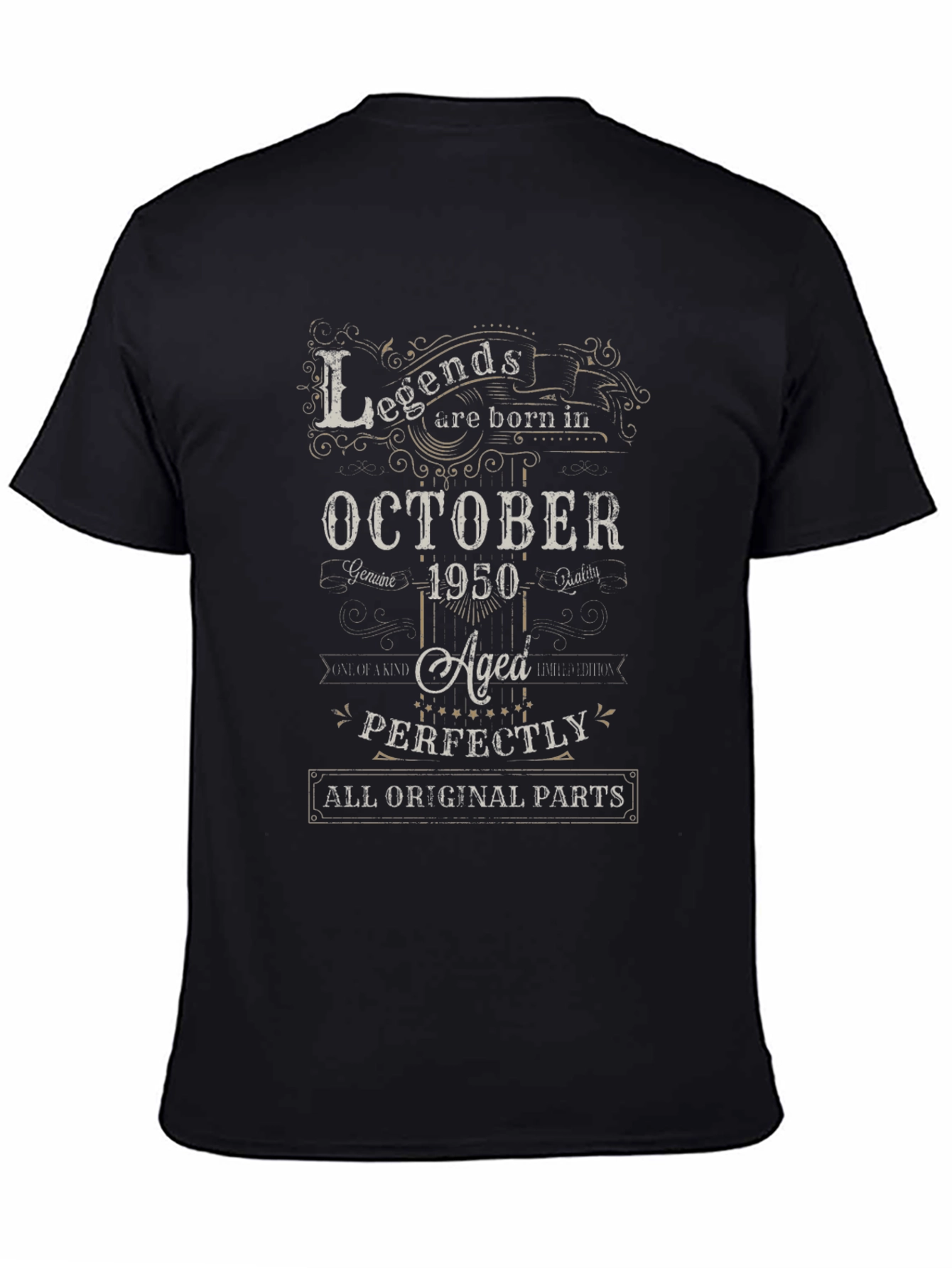 Legends Born in October 1950 T-Shirt