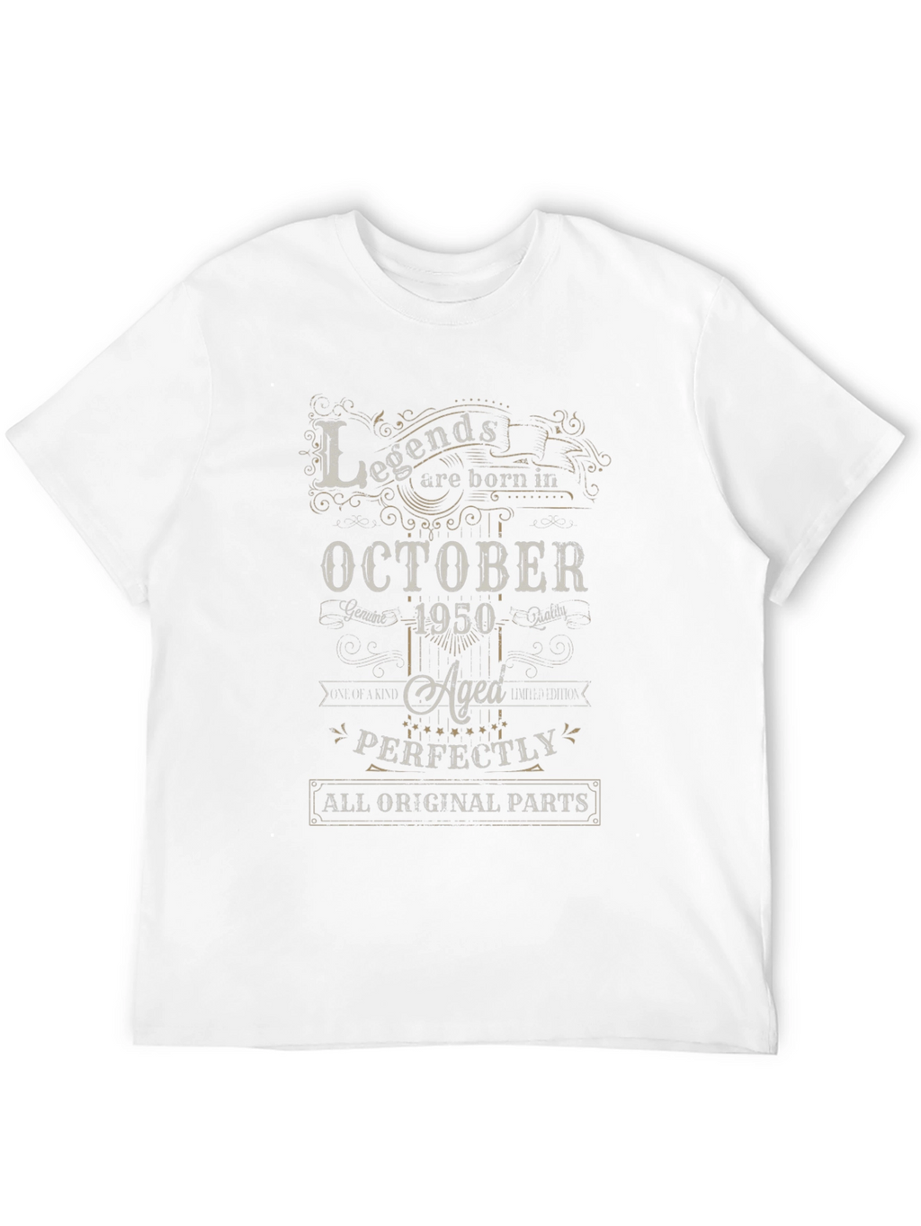 Legends Born in October 1950 T-Shirt