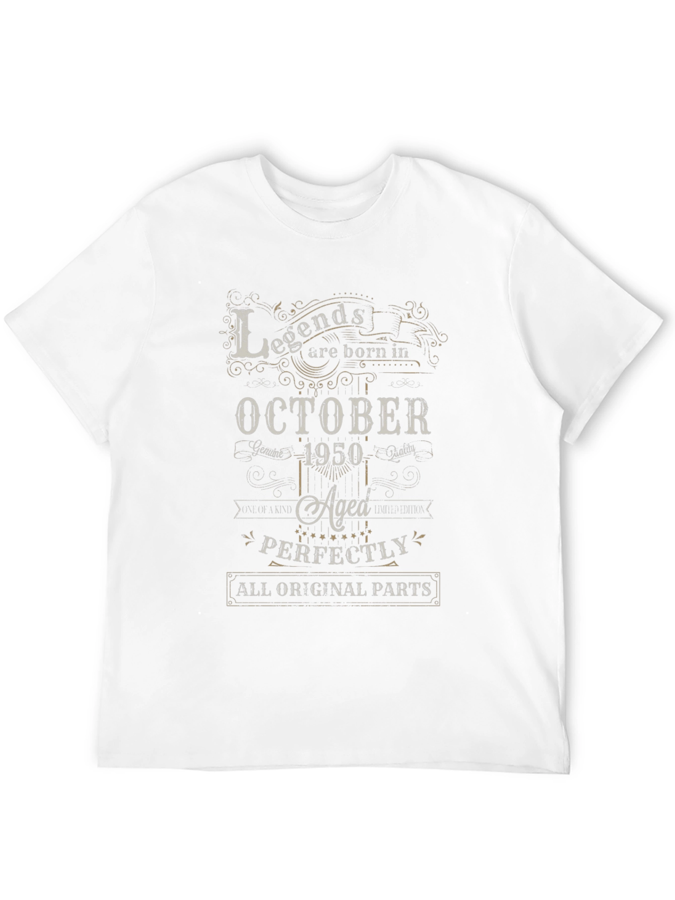Legends Born in October 1950 T-Shirt