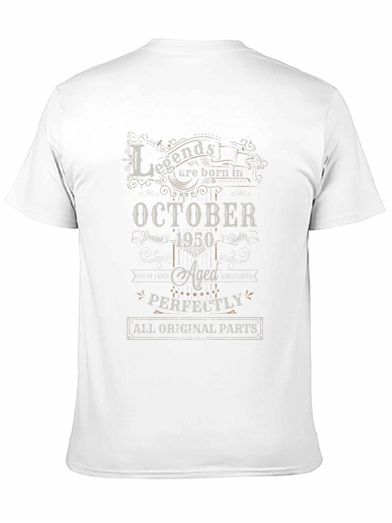 Legends Born in October 1950 T-Shirt