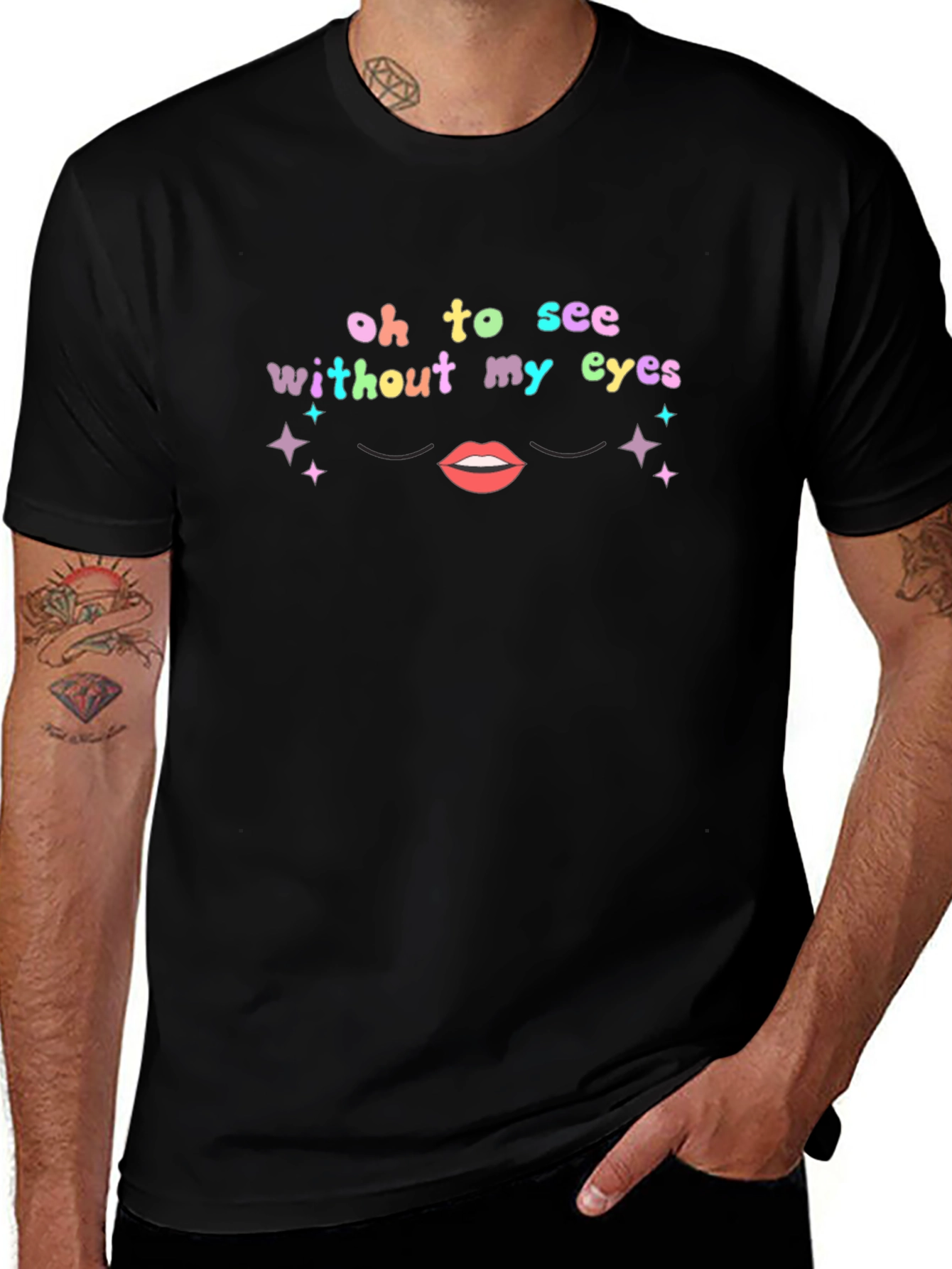 Oh to See Without My Eyes Graphic Tee