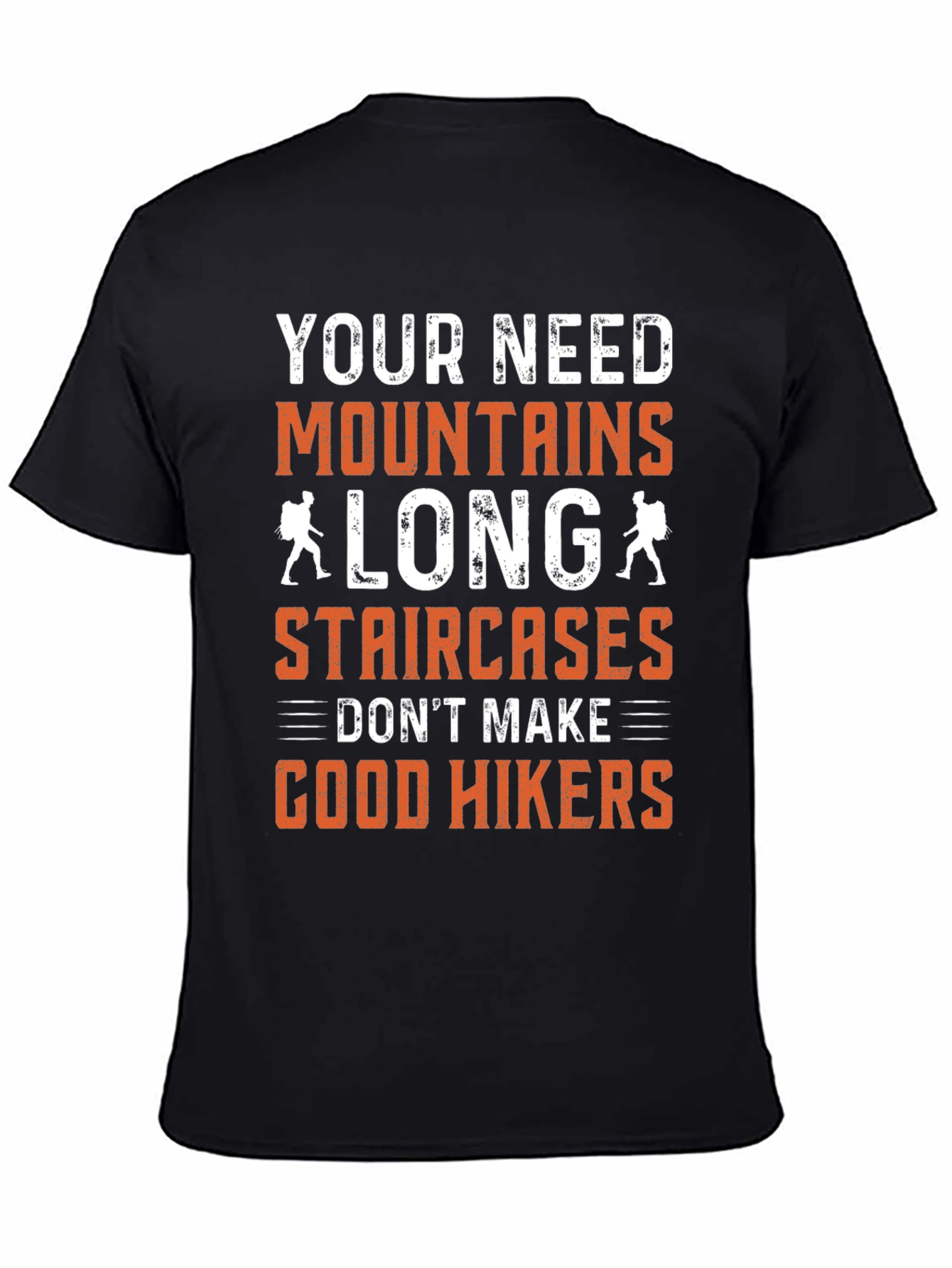 Mountains Long Staircases Hikers T-Shirt
