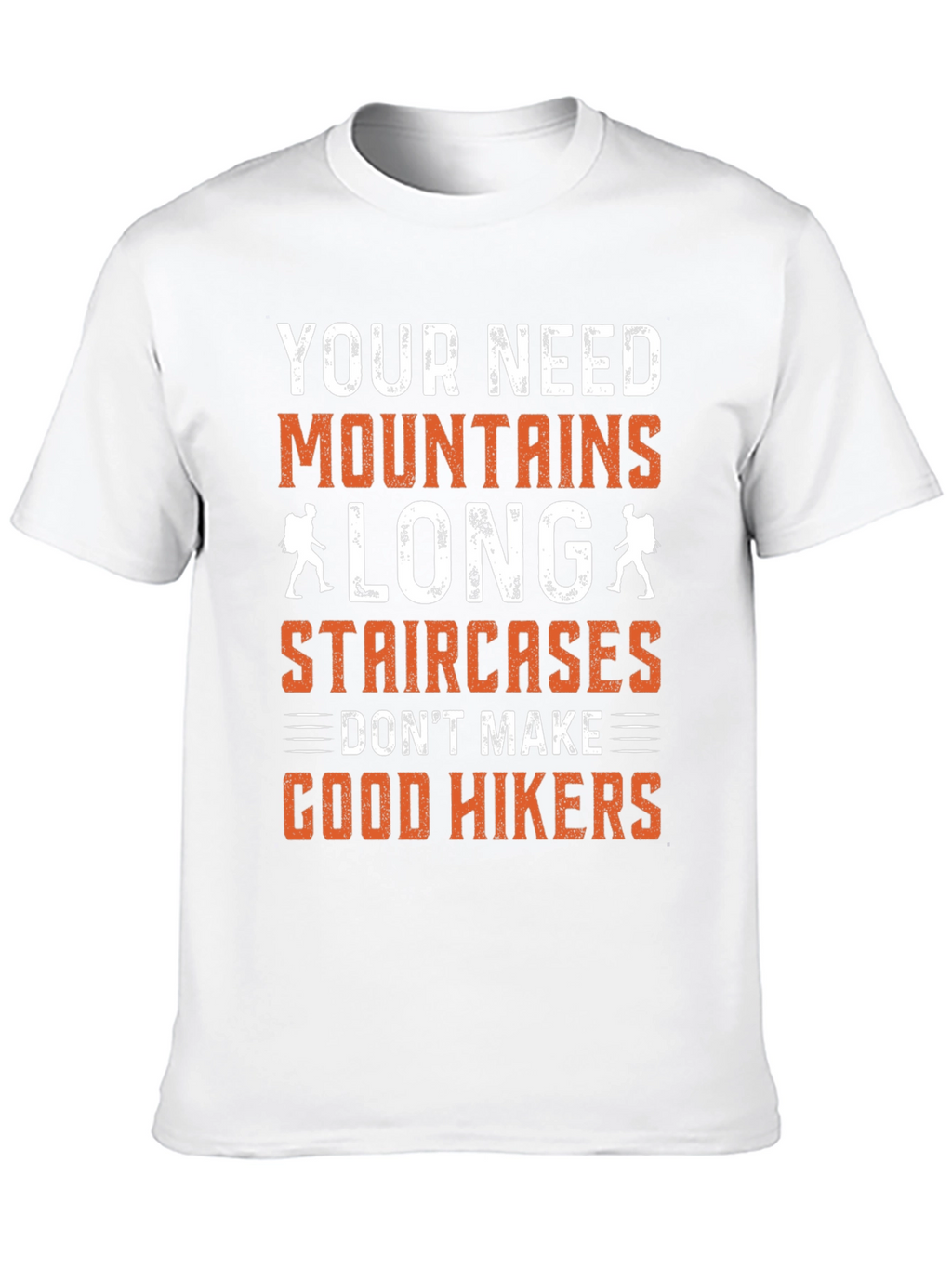 Mountains Long Staircases Hikers T-Shirt