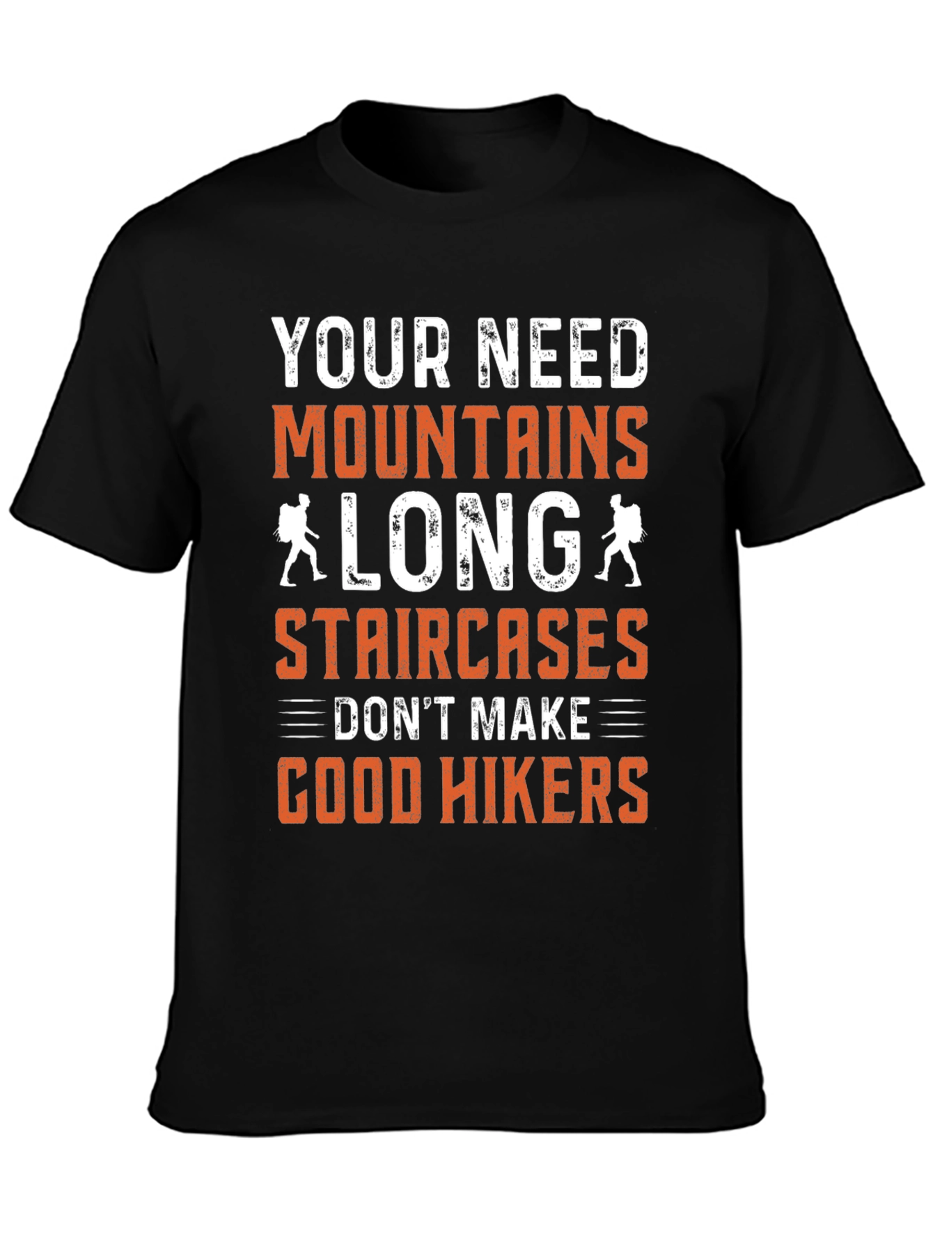 Mountains Long Staircases Hikers T-Shirt