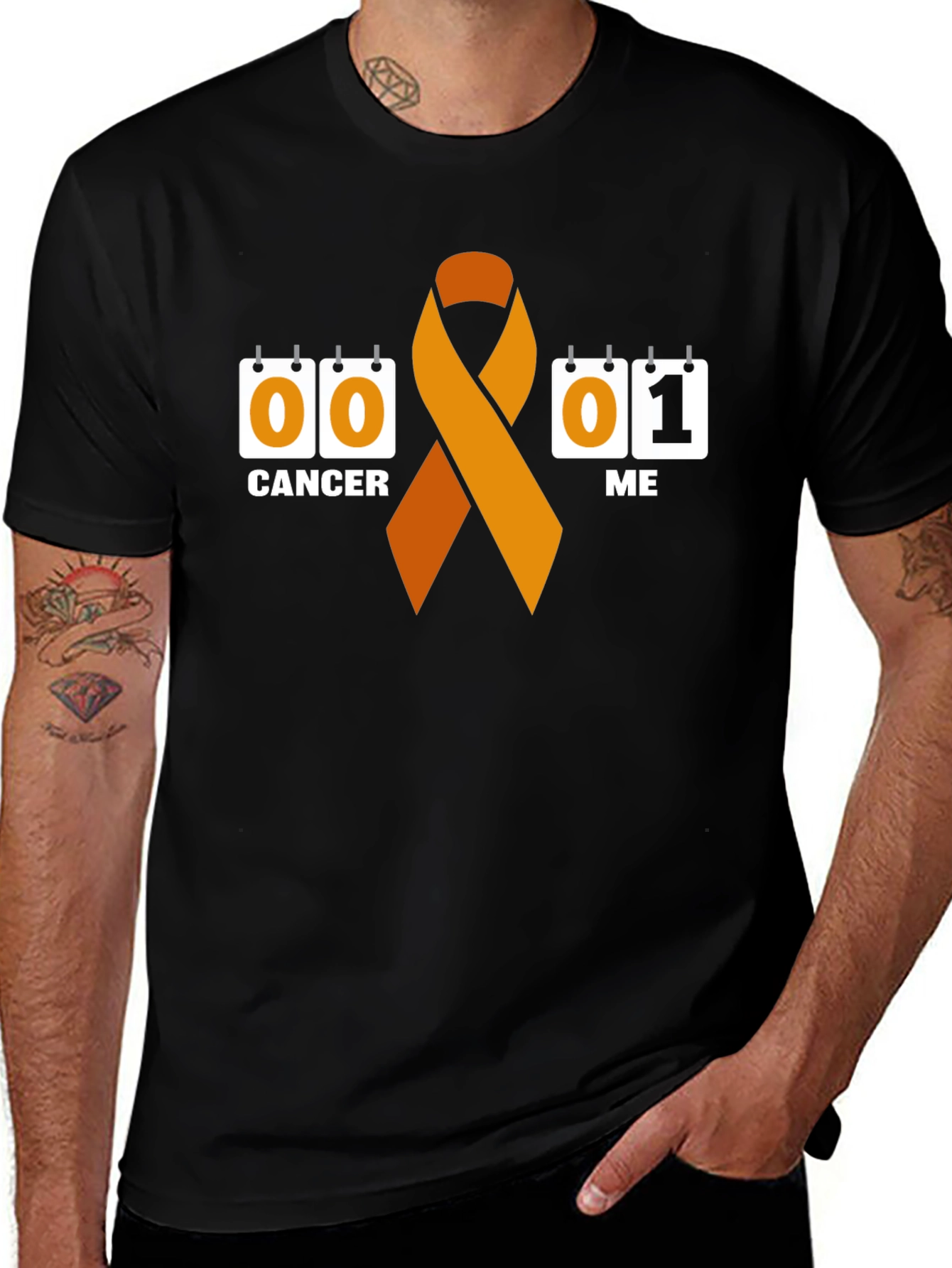 Cancer Awareness T-Shirt: Cancer 00 Me 01