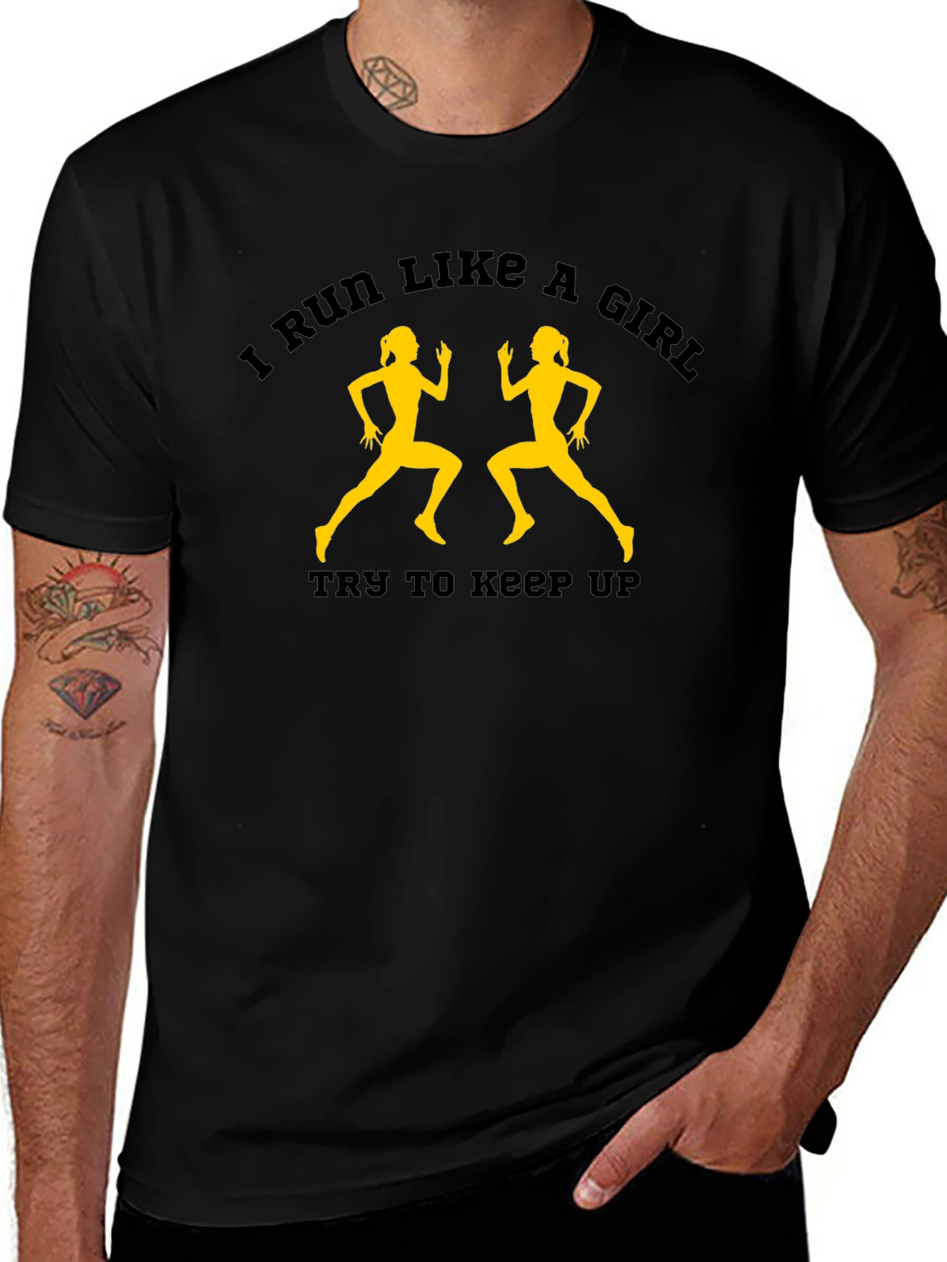 I Run Like A Girl T-Shirt