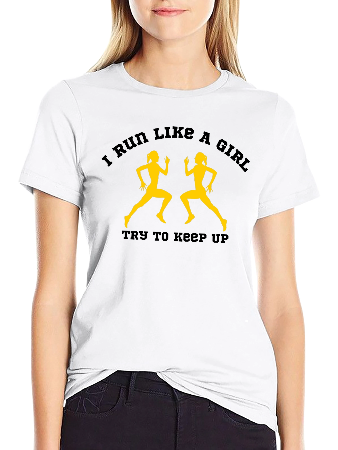 I Run Like A Girl T-Shirt