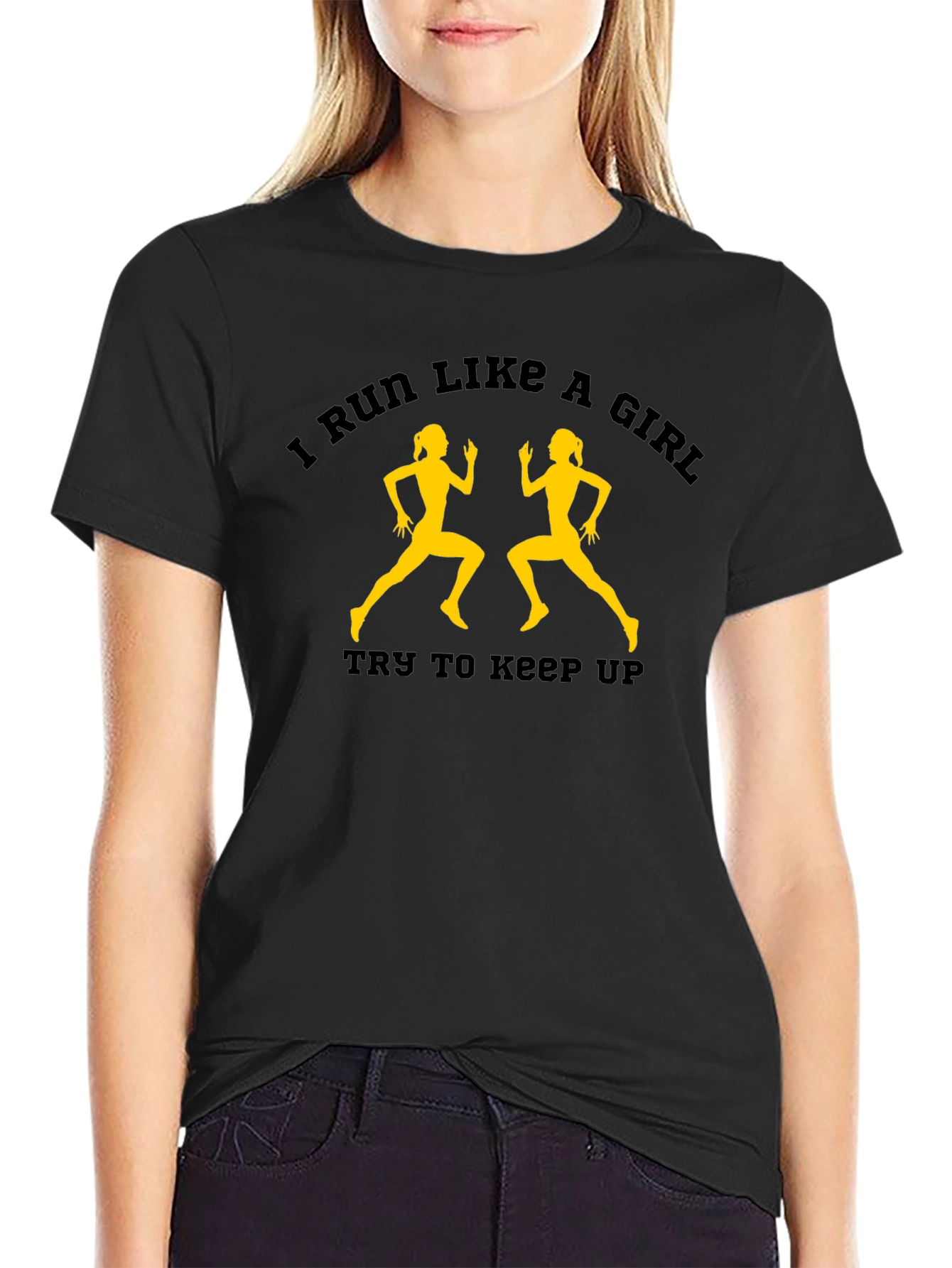 I Run Like A Girl T-Shirt