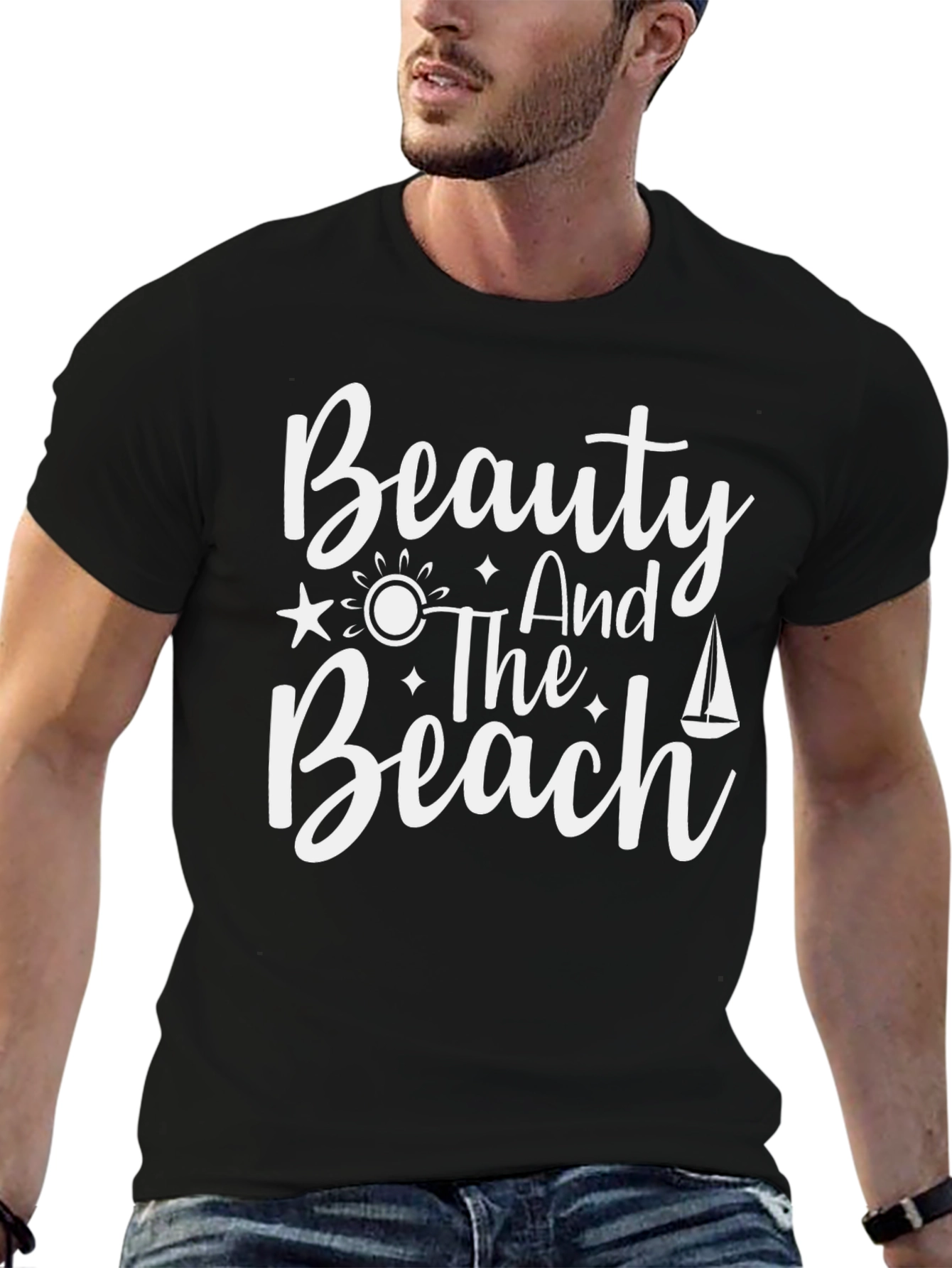 Beauty and the Beach Graphic Tee