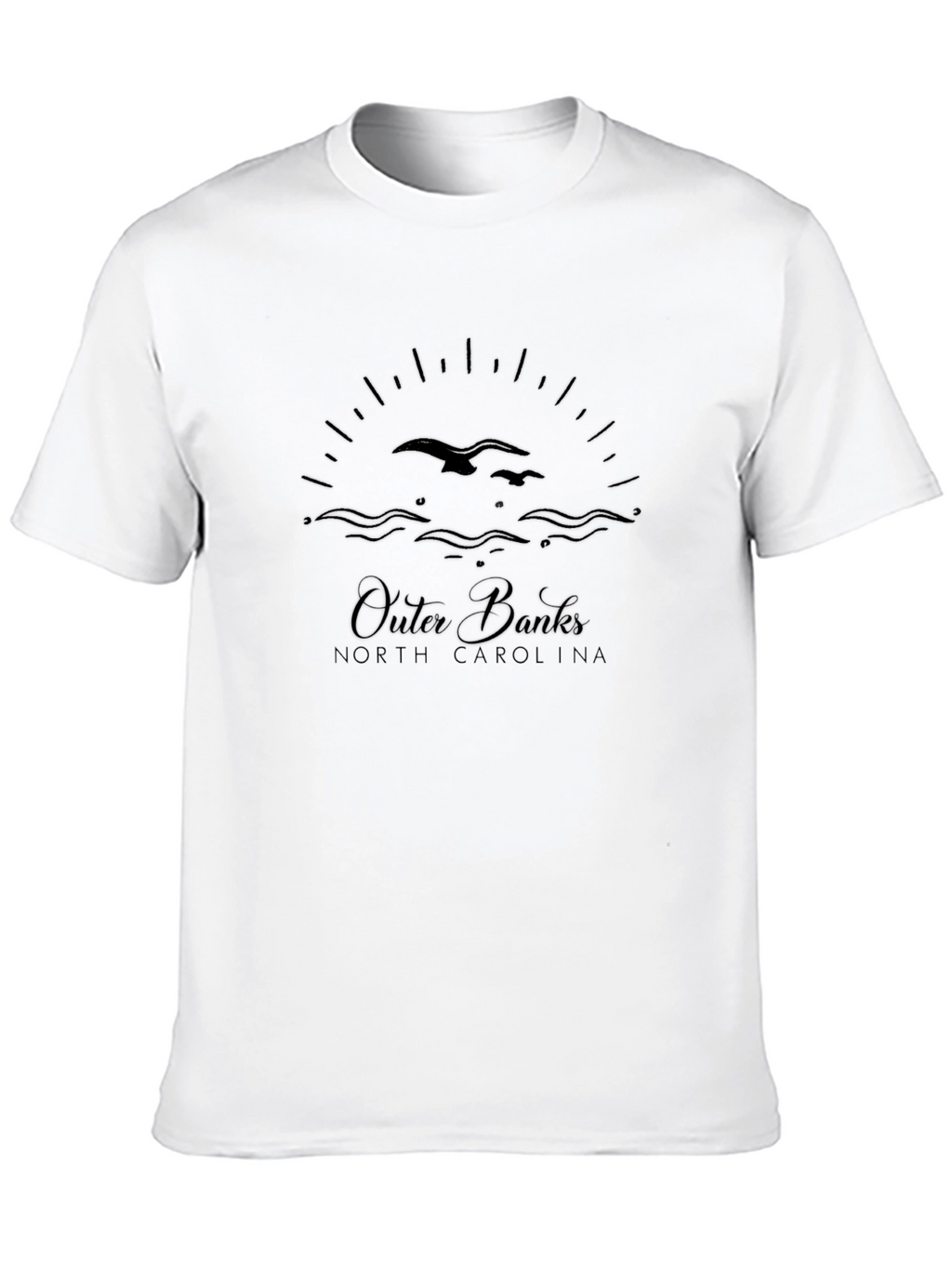 Outer Banks North Carolina Black T-Shirt