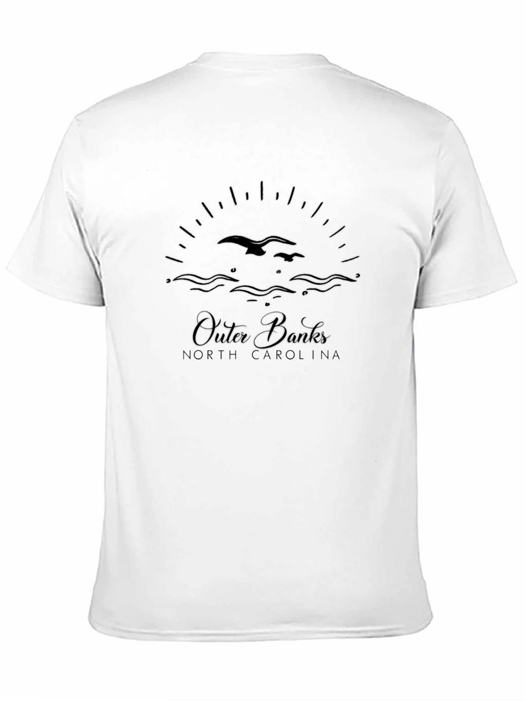 Outer Banks North Carolina Black T-Shirt