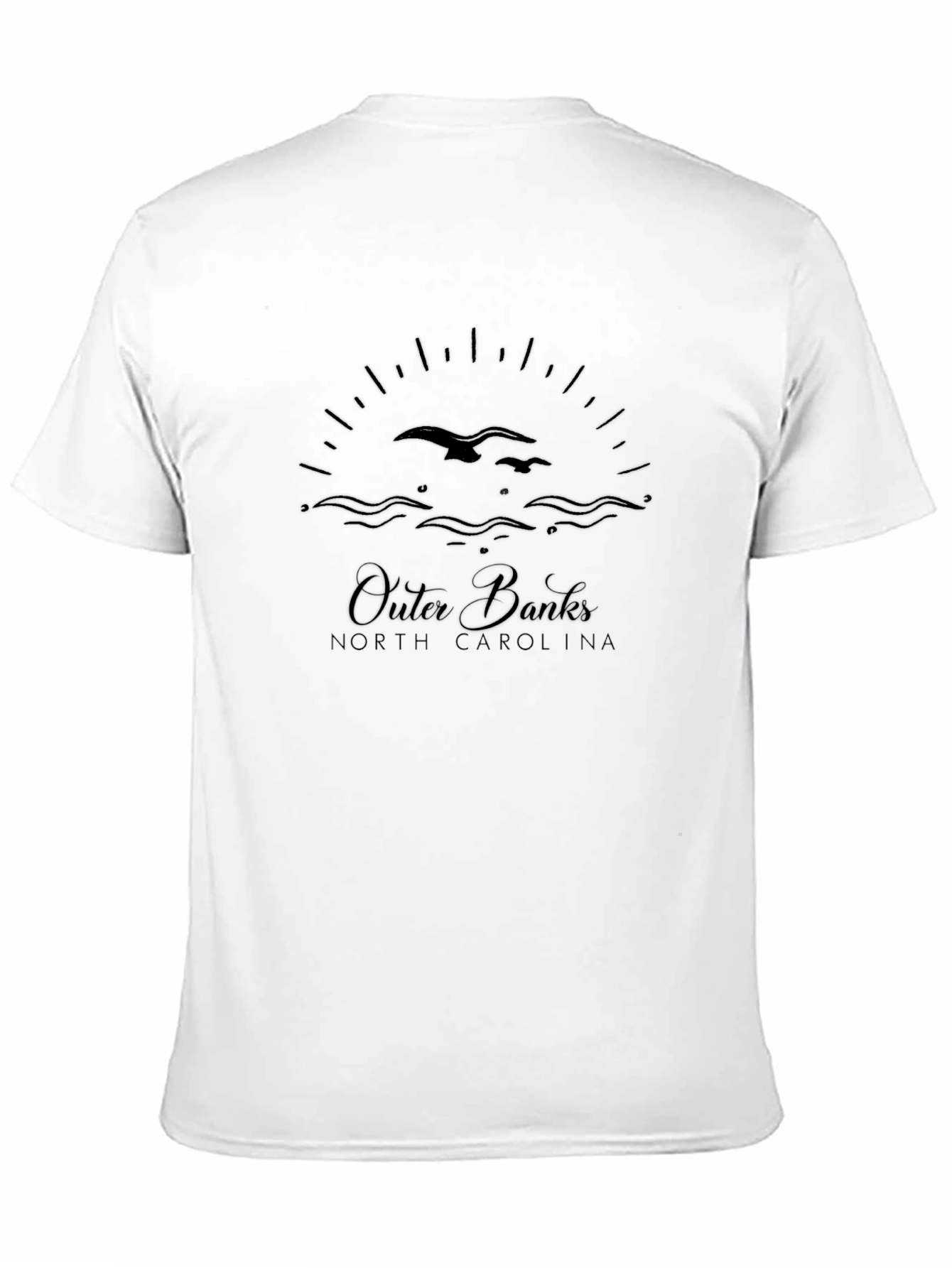 Outer Banks North Carolina Black T-Shirt