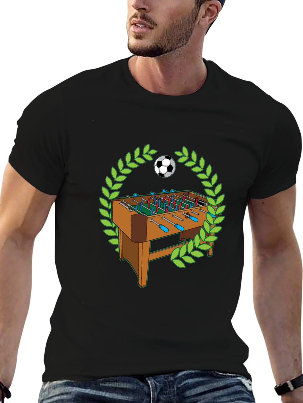 Foosball T-Shirt - Table Soccer Graphic Tee