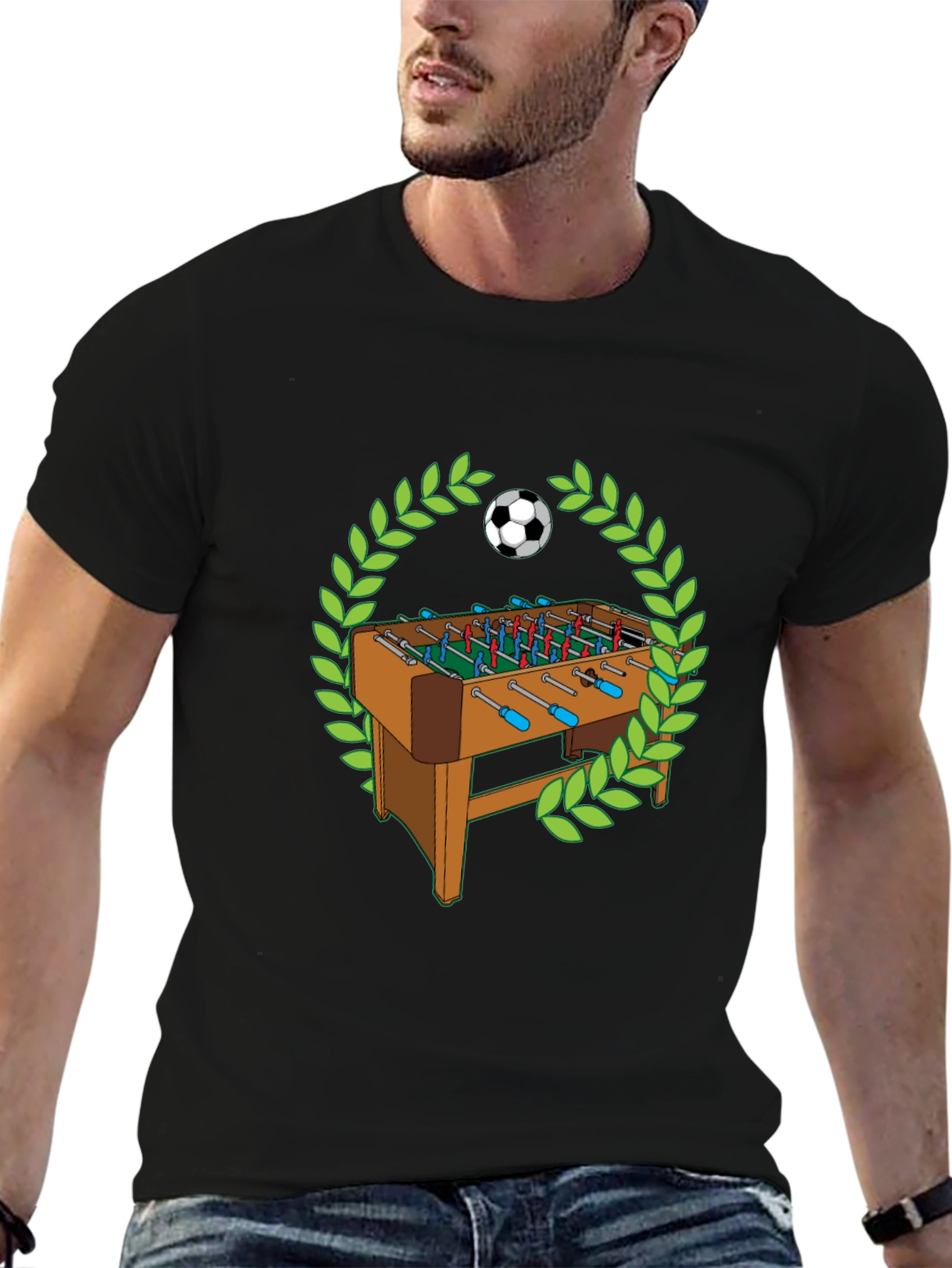 Foosball T-Shirt - Table Soccer Graphic Tee