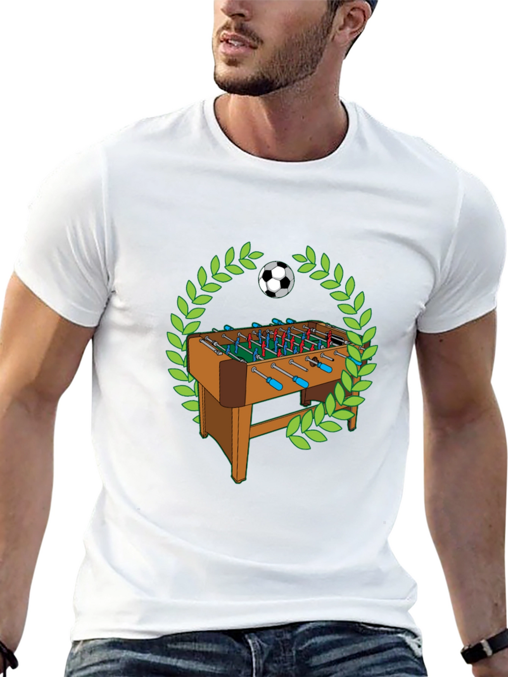 Foosball T-Shirt - Table Soccer Graphic Tee